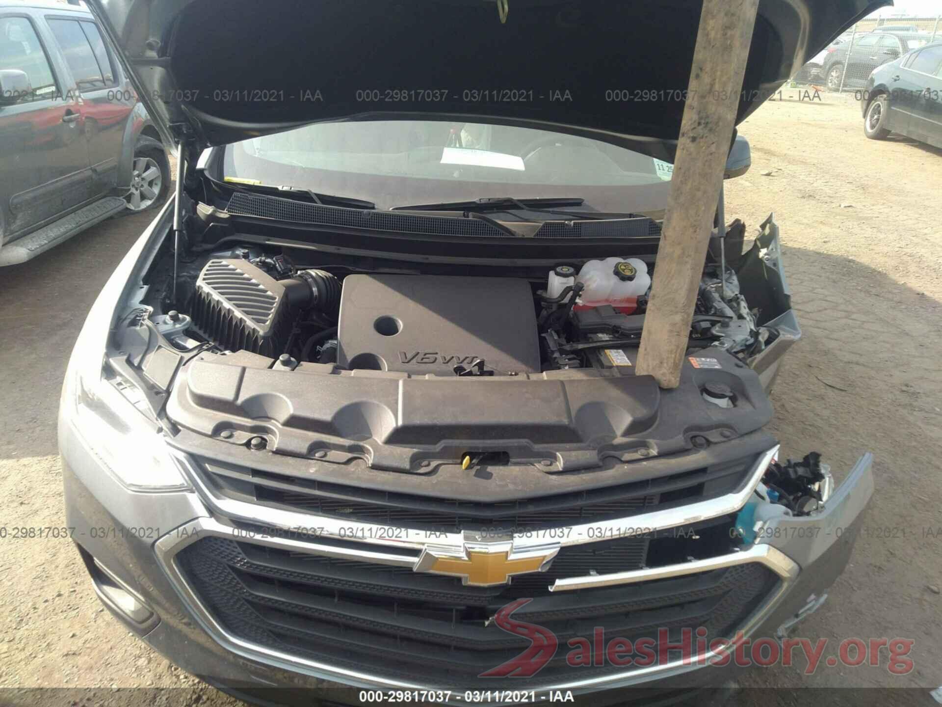 1GNEVFKW2MJ104699 2021 CHEVROLET TRAVERSE