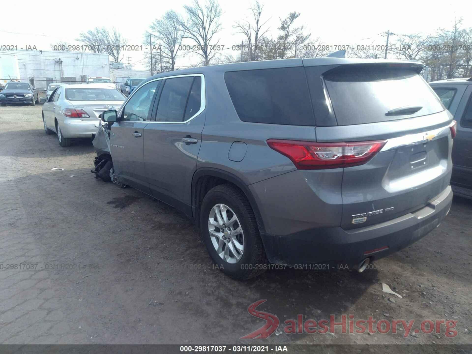 1GNEVFKW2MJ104699 2021 CHEVROLET TRAVERSE