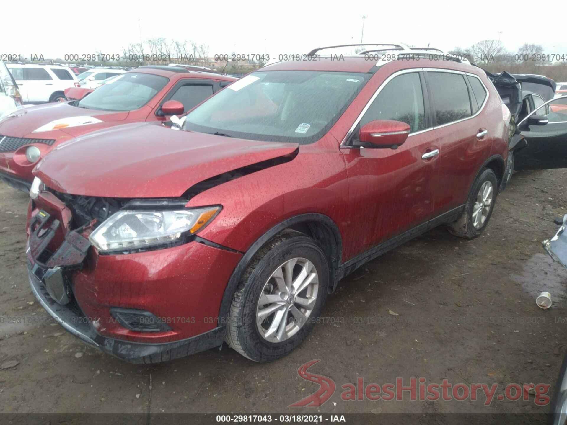 5N1AT2MT8GC748141 2016 NISSAN ROGUE