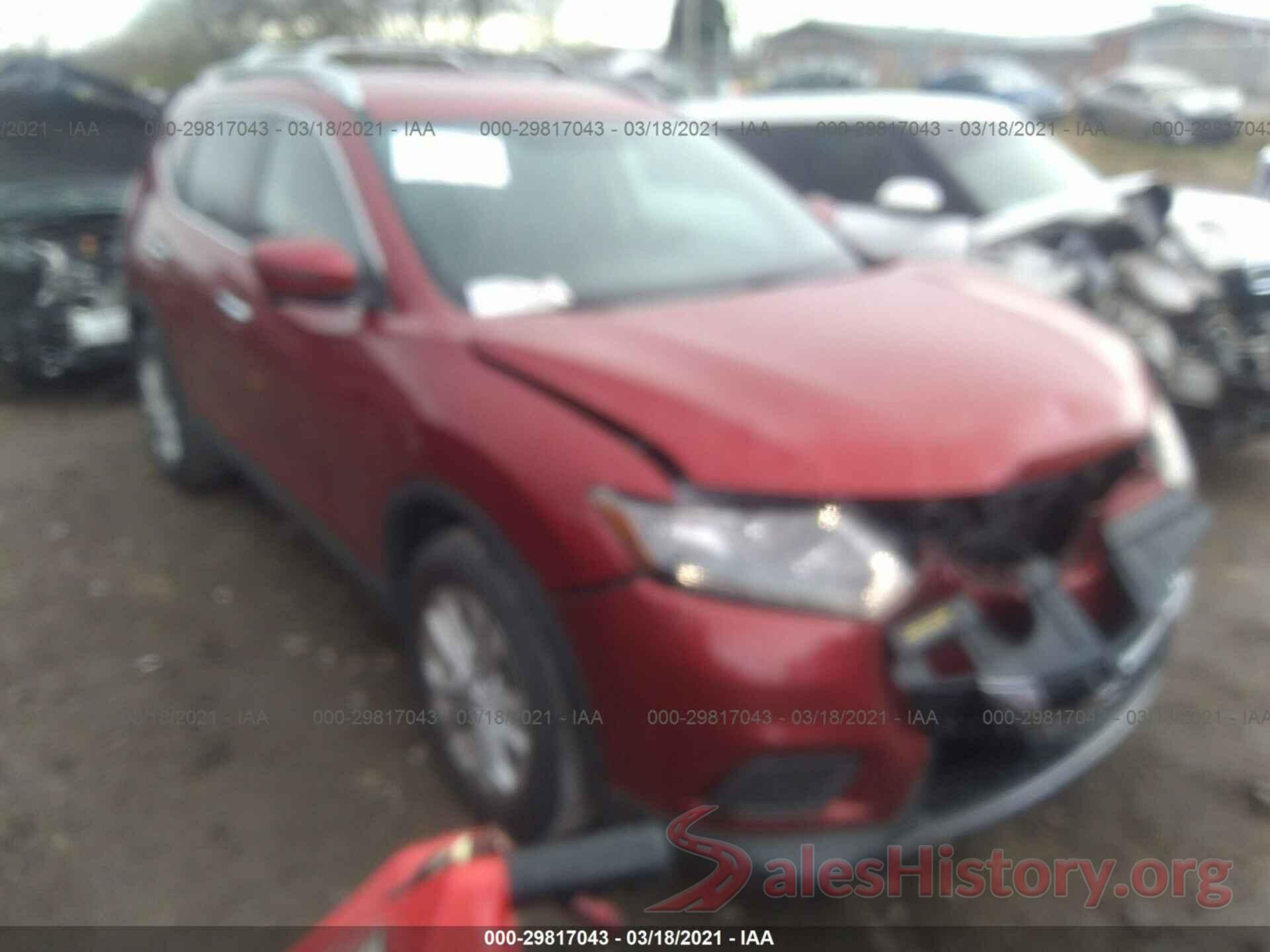 5N1AT2MT8GC748141 2016 NISSAN ROGUE