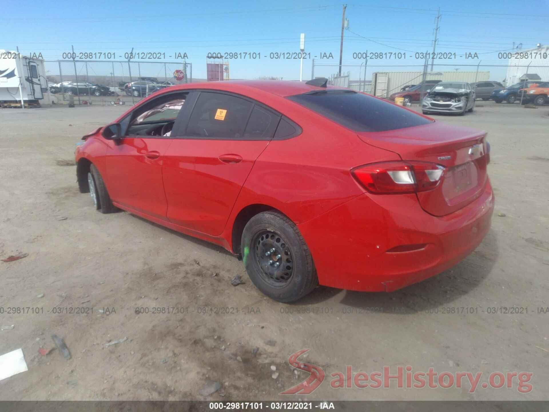 1G1BC5SM4J7135660 2018 CHEVROLET CRUZE