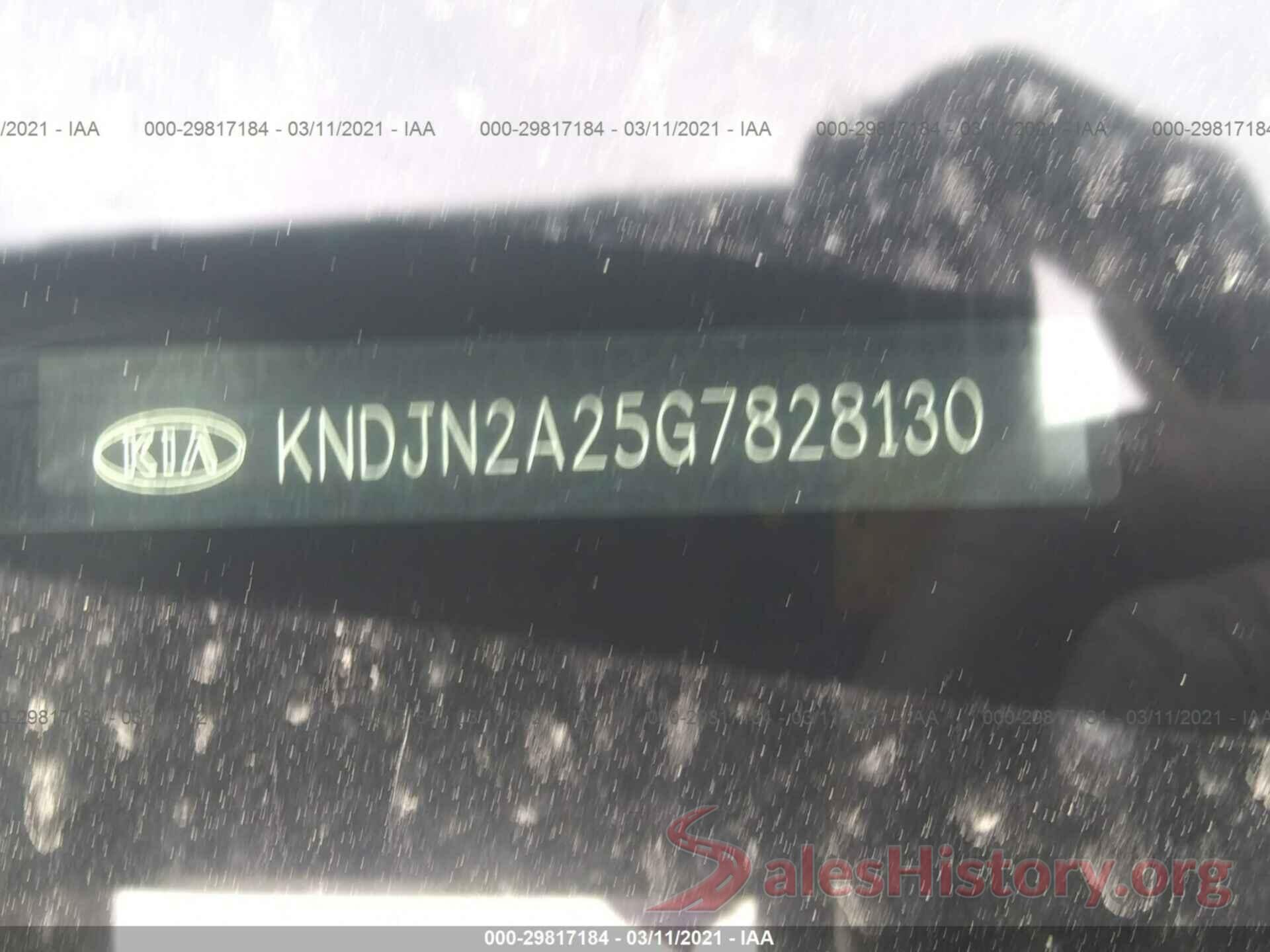 KNDJN2A25G7828130 2016 KIA SOUL