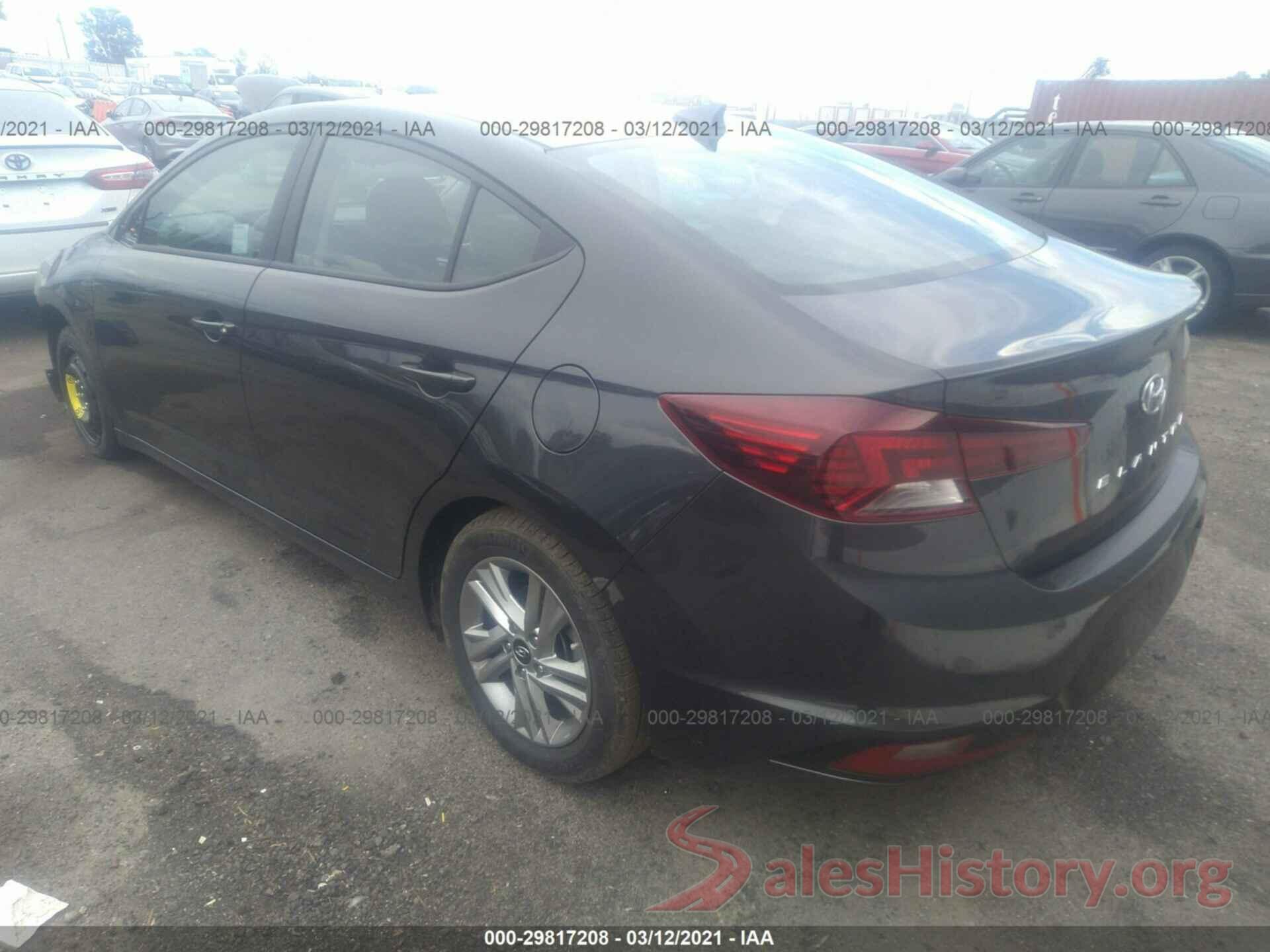 5NPD84LF7LH611619 2020 HYUNDAI ELANTRA