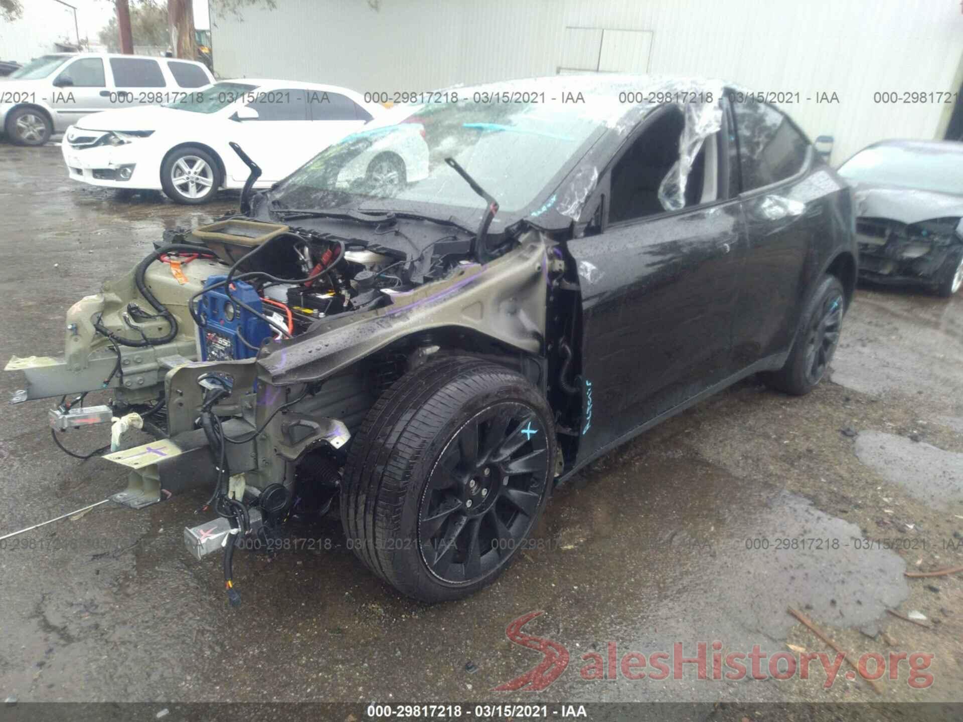 5YJYGDEEXMF071174 2021 TESLA MODEL Y