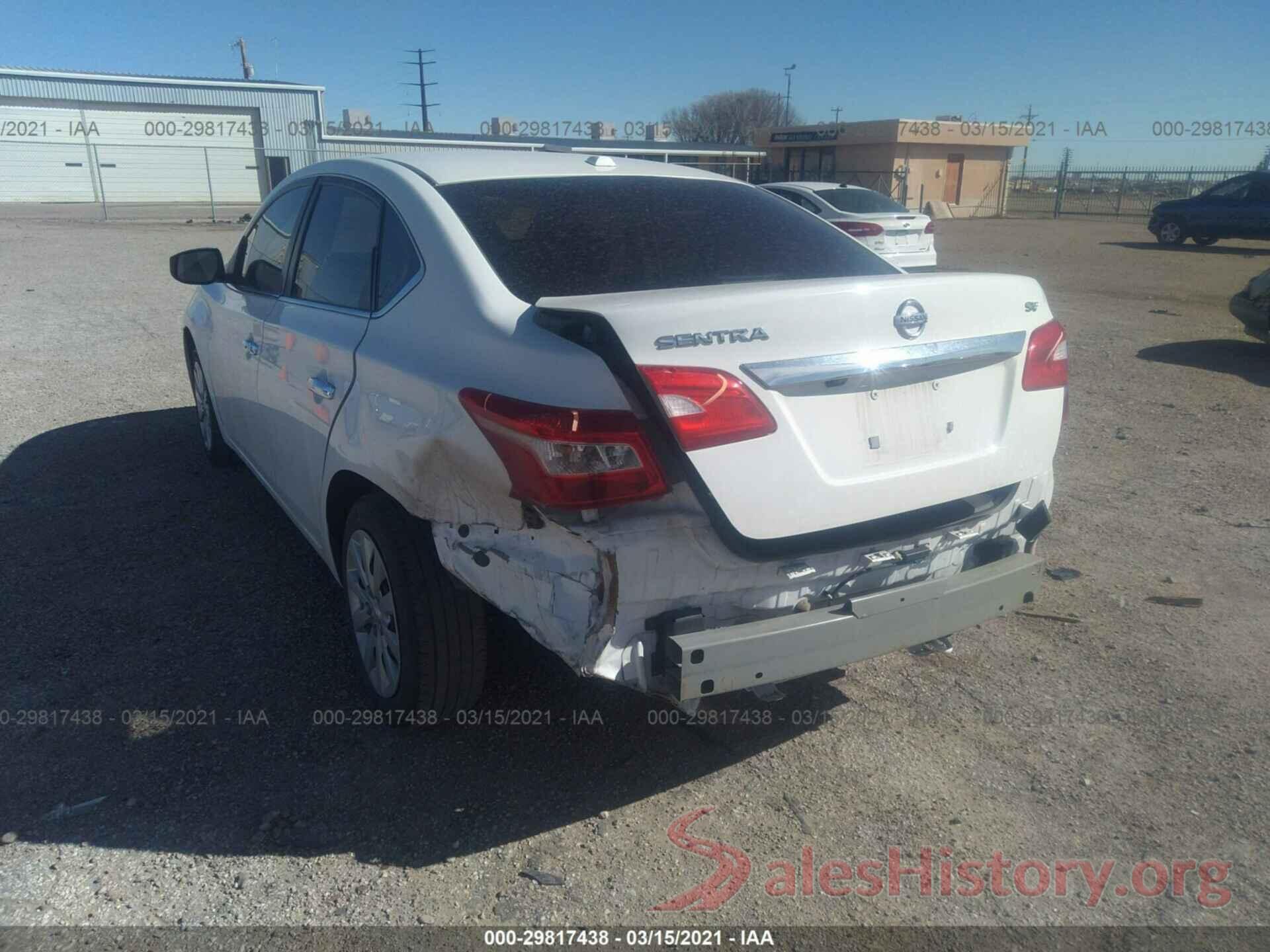 3N1AB7AP5GL650977 2016 NISSAN SENTRA