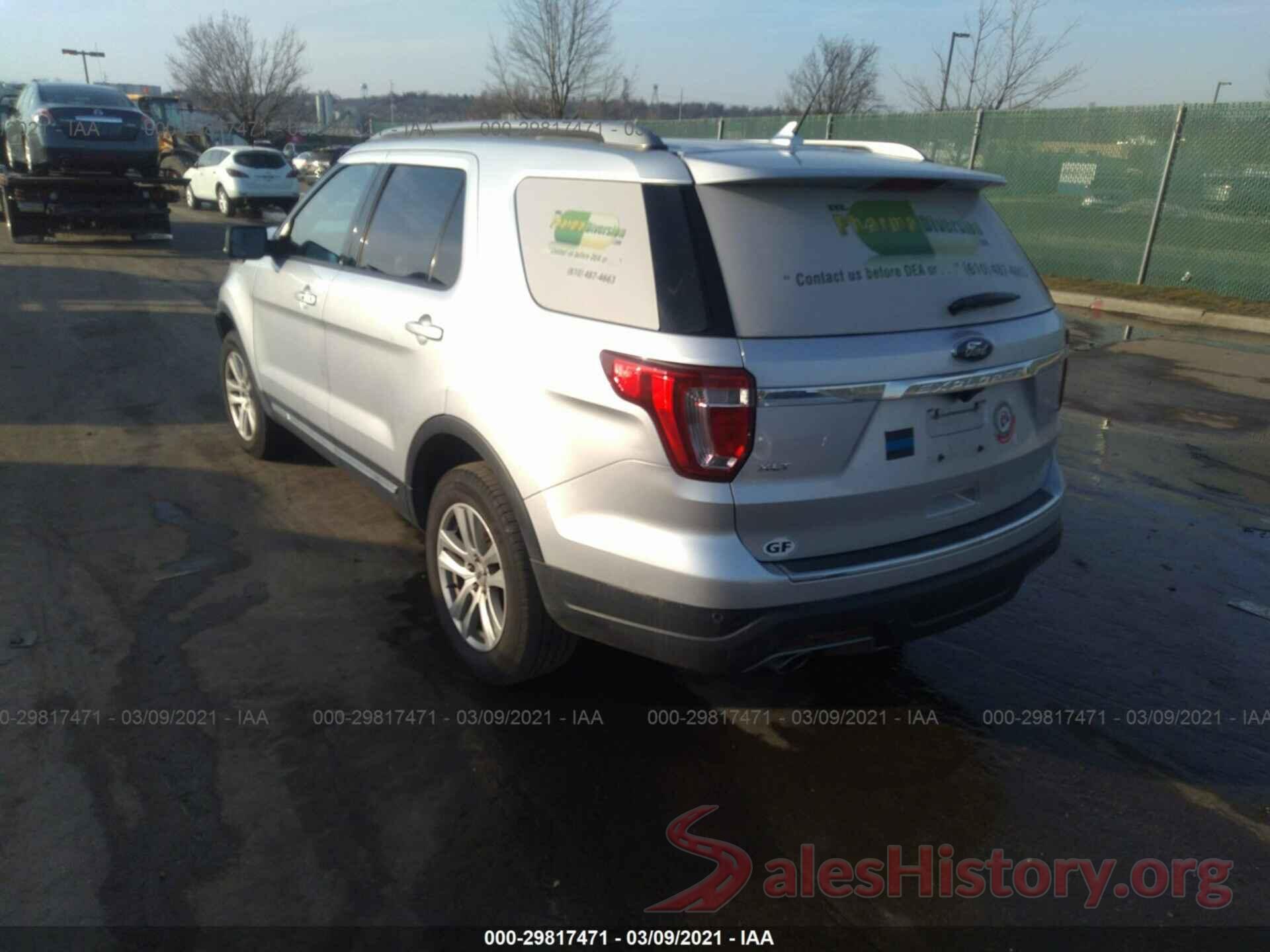 1FM5K8D84JGA11344 2018 FORD EXPLORER