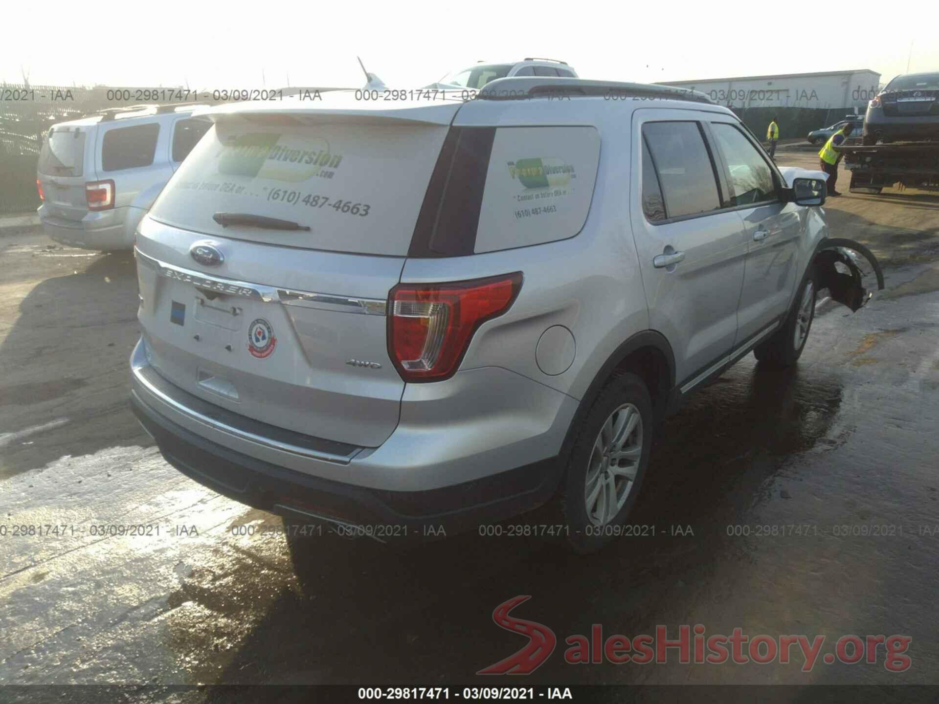 1FM5K8D84JGA11344 2018 FORD EXPLORER