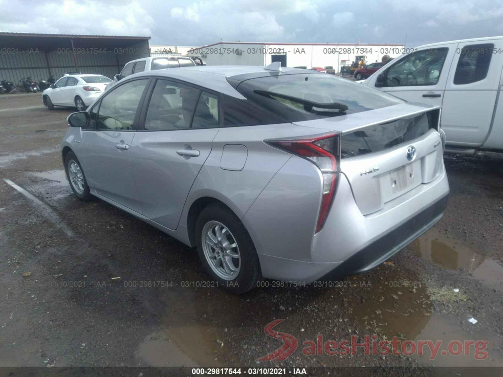 JTDKBRFU2G3005159 2016 TOYOTA PRIUS