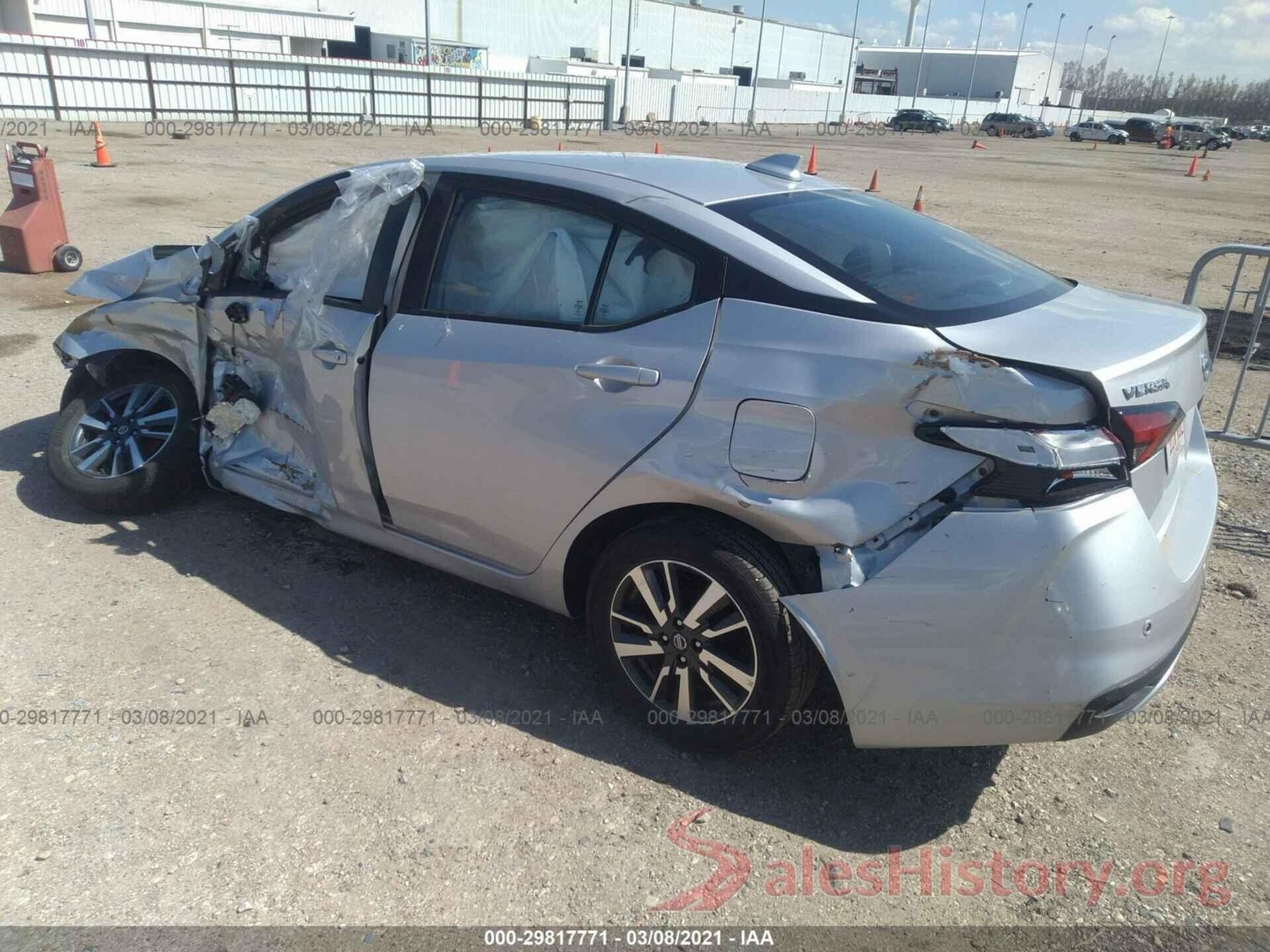 3N1CN8EV7LL881453 2020 NISSAN VERSA