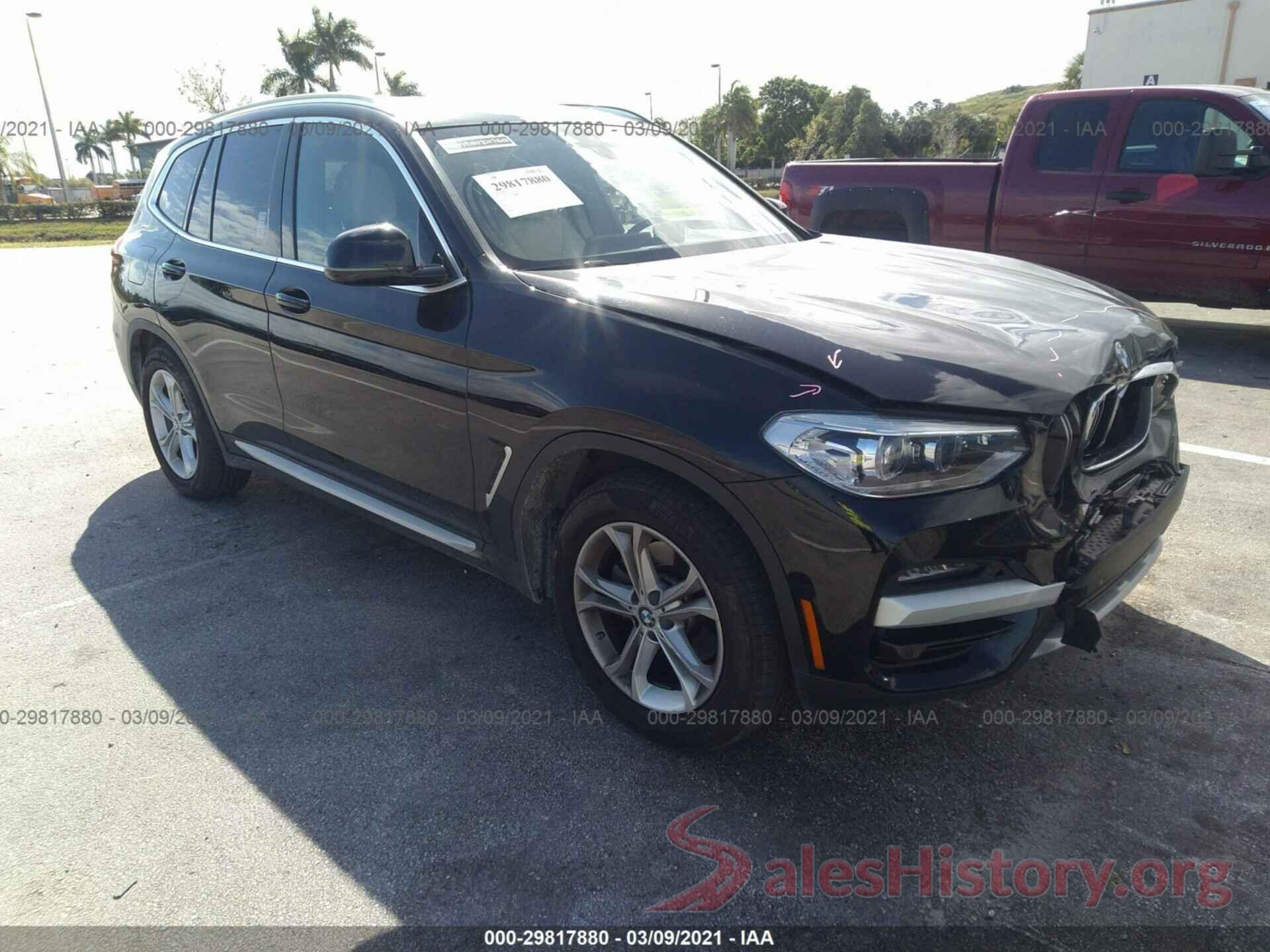 5UXTY3C02LLU72463 2020 BMW X3