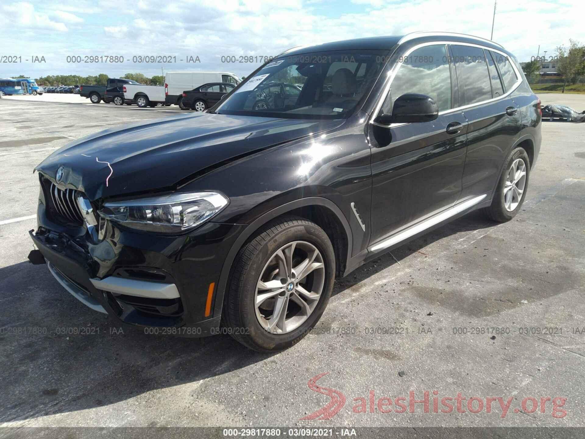 5UXTY3C02LLU72463 2020 BMW X3