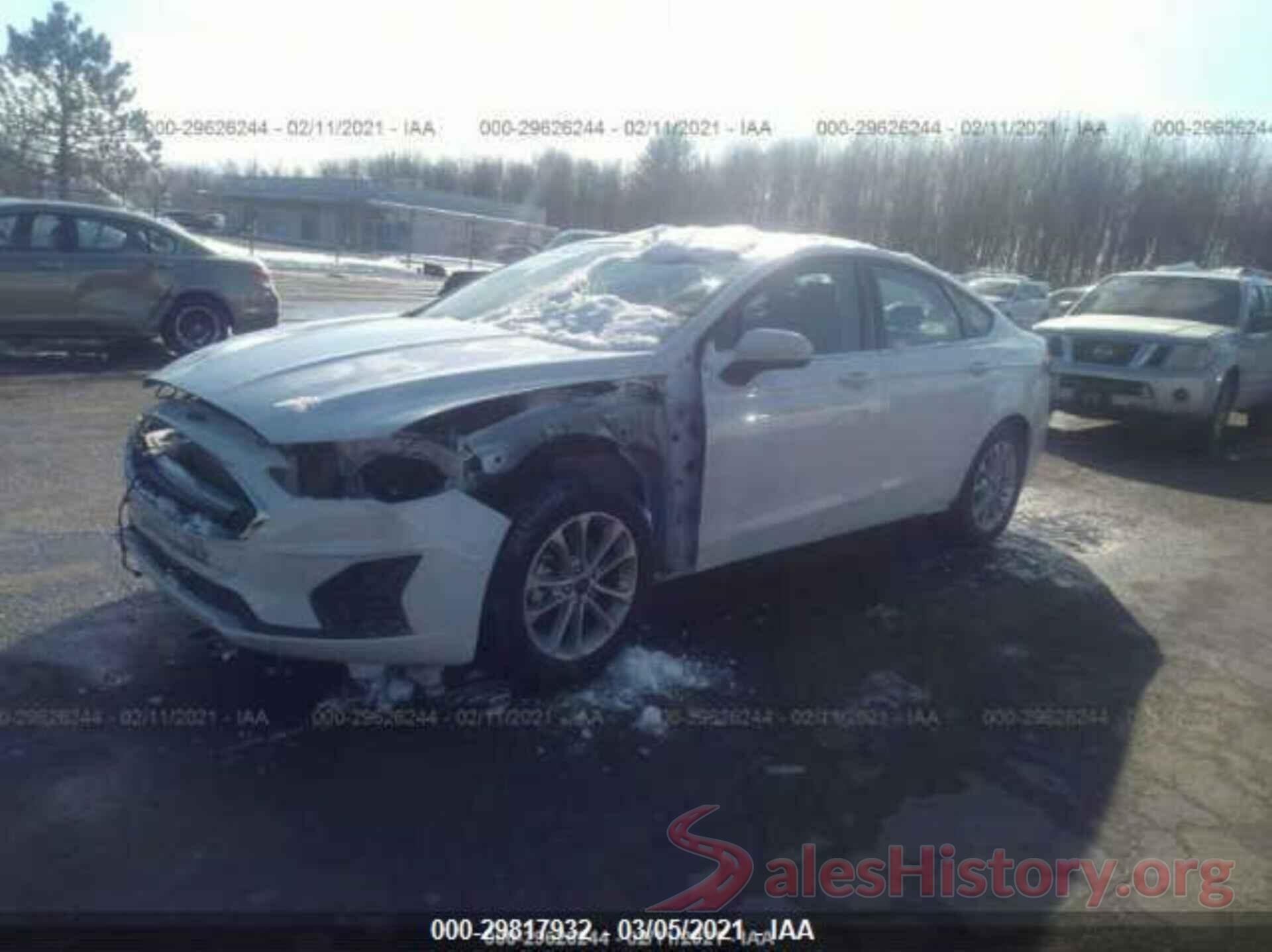 3FA6P0HDXKR217853 2019 FORD FUSION