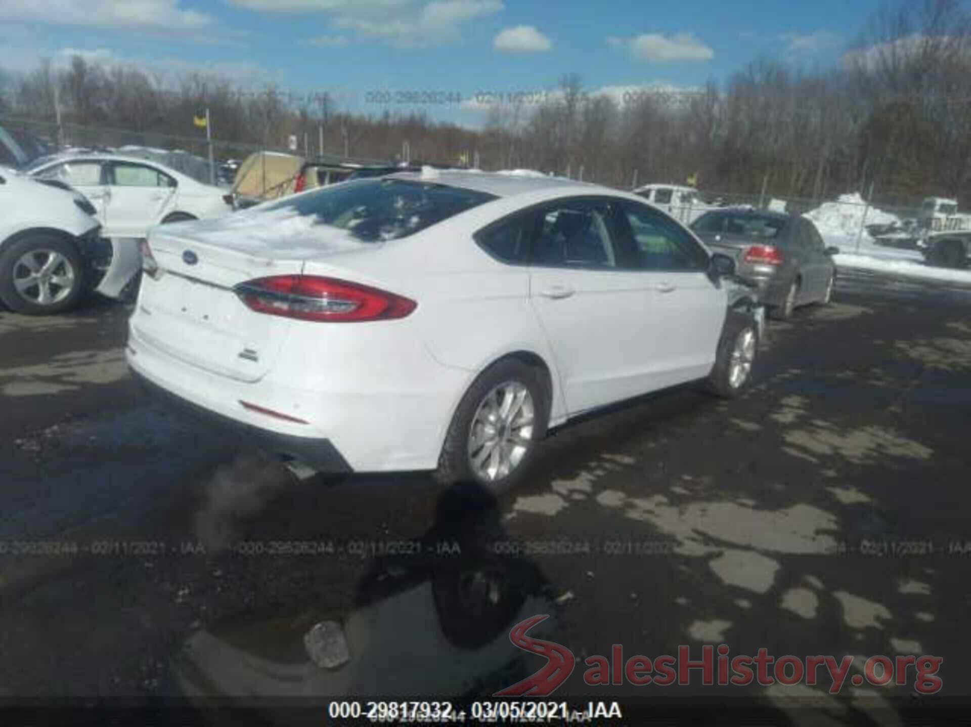 3FA6P0HDXKR217853 2019 FORD FUSION