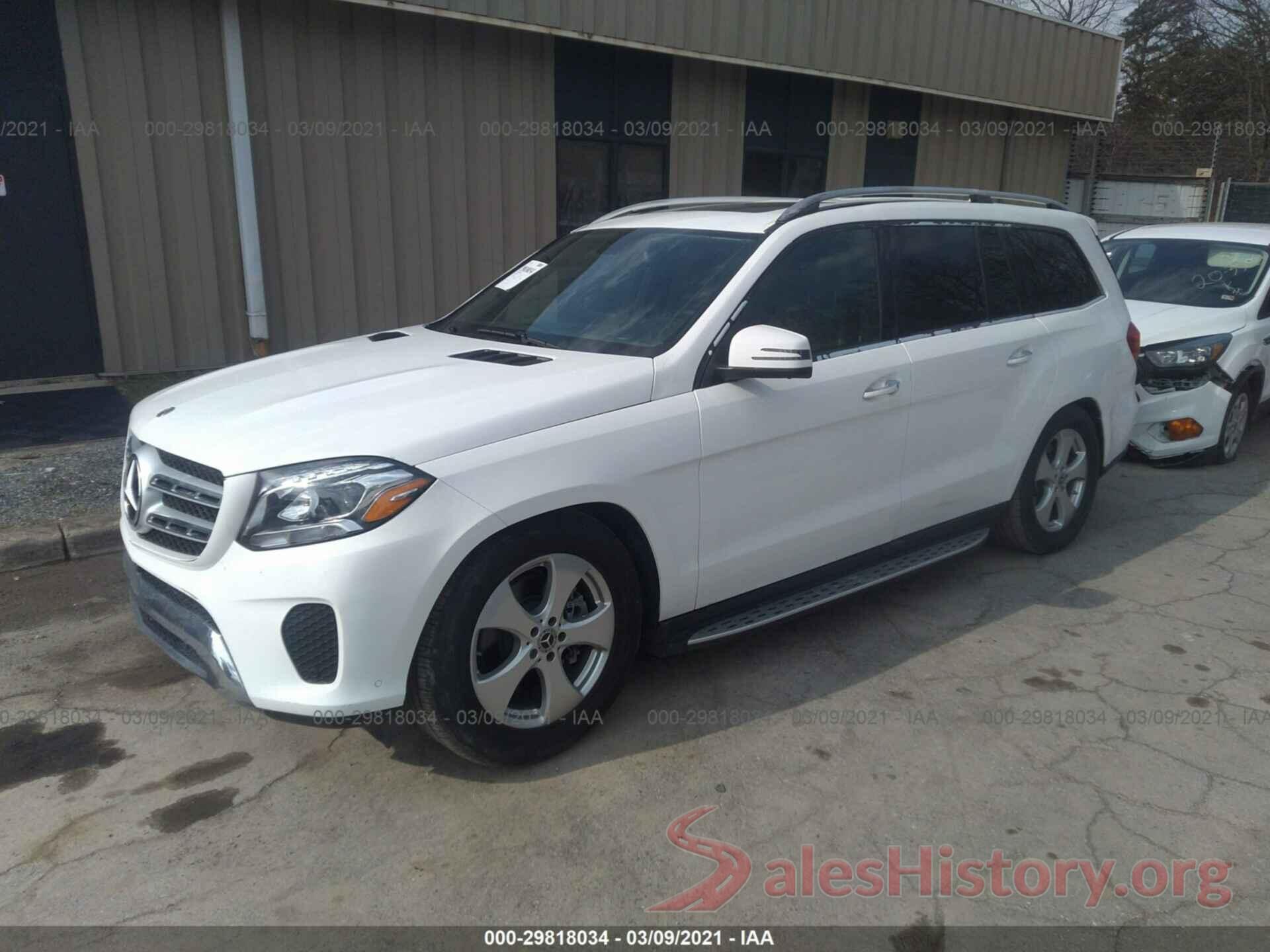 4JGDF6EE2JB107172 2018 MERCEDES-BENZ GLS