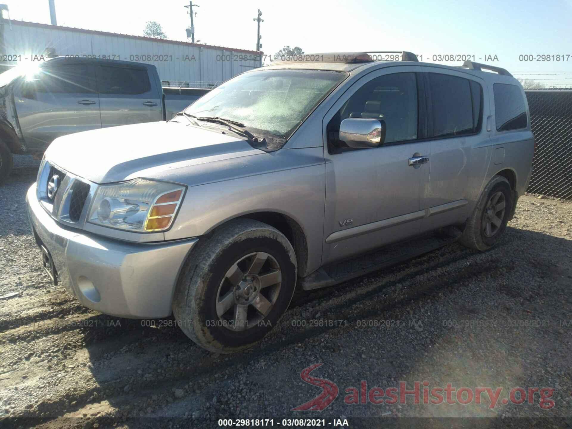 4T1BF1FKXGU539505 2005 NISSAN ARMADA