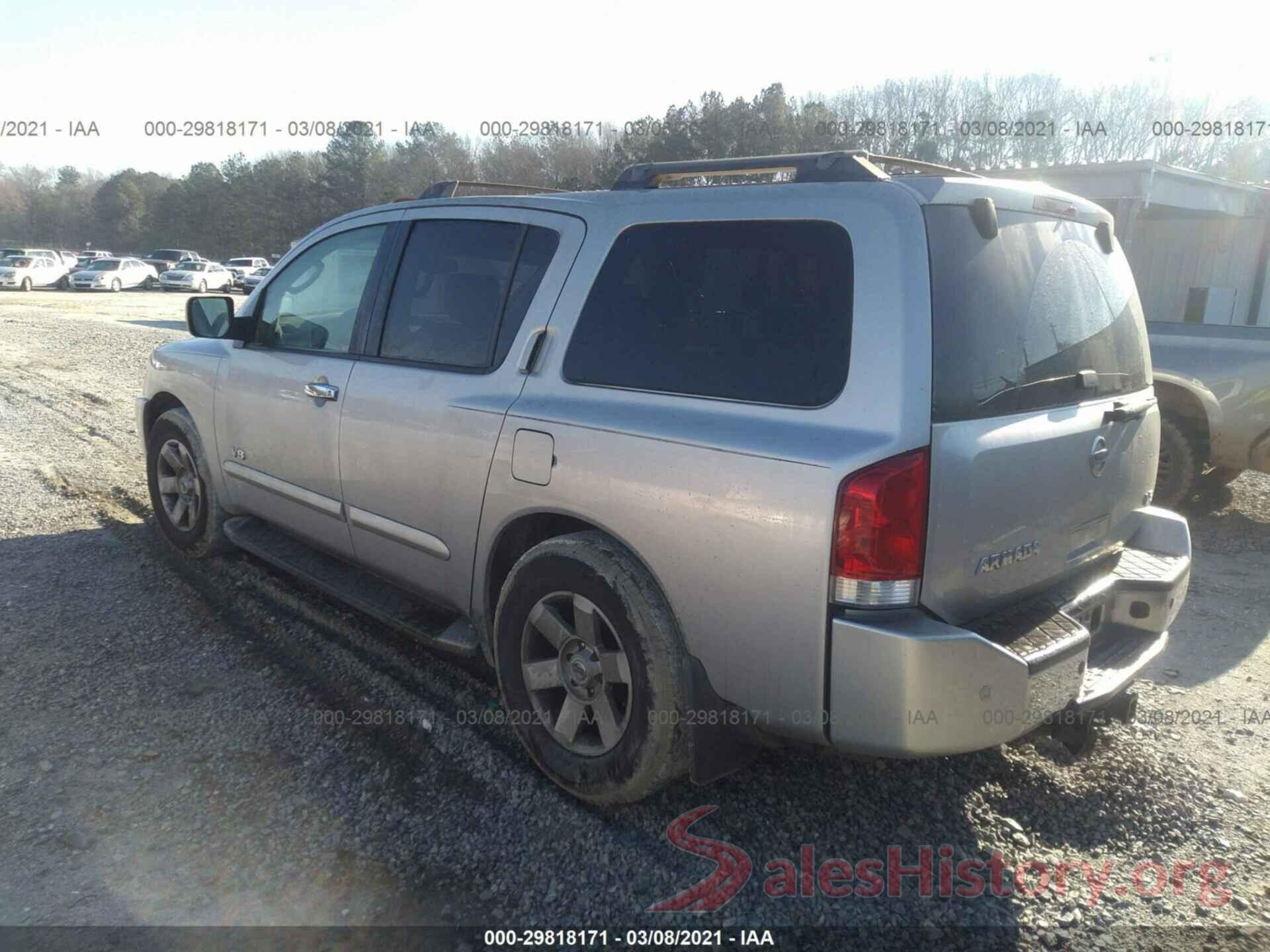 4T1BF1FKXGU539505 2005 NISSAN ARMADA