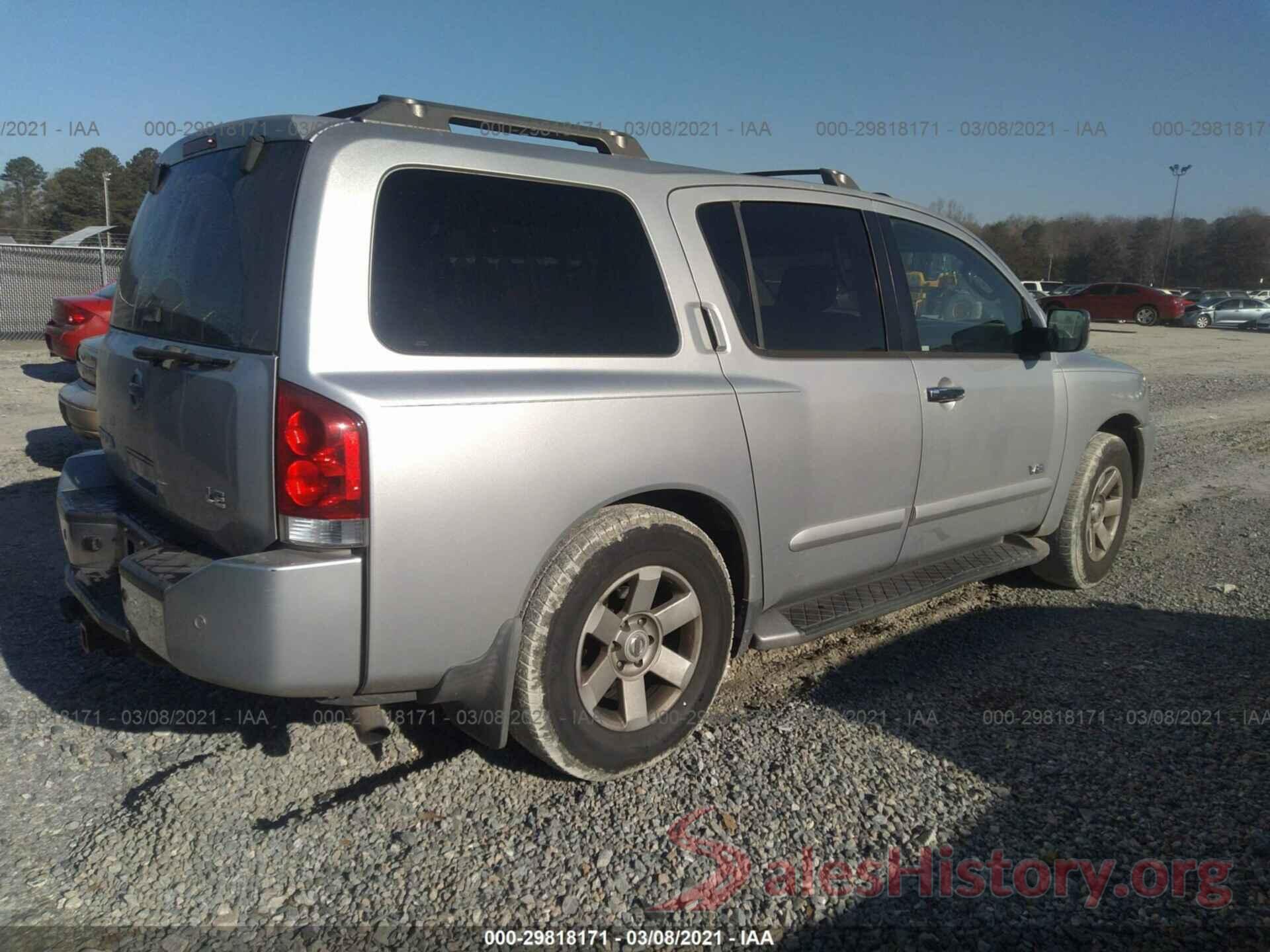 4T1BF1FKXGU539505 2005 NISSAN ARMADA