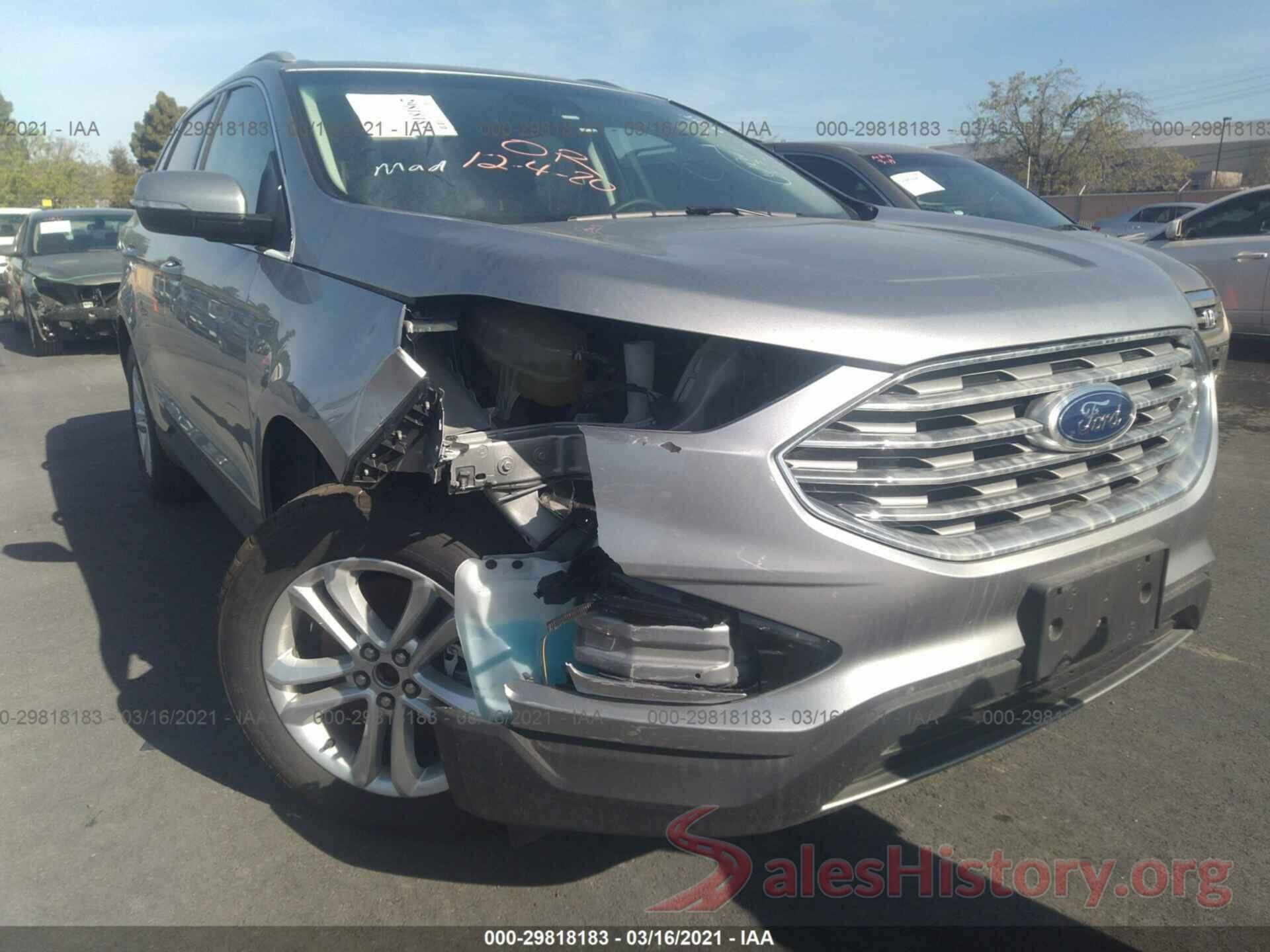 2FMPK4J96LBA57007 2020 FORD EDGE