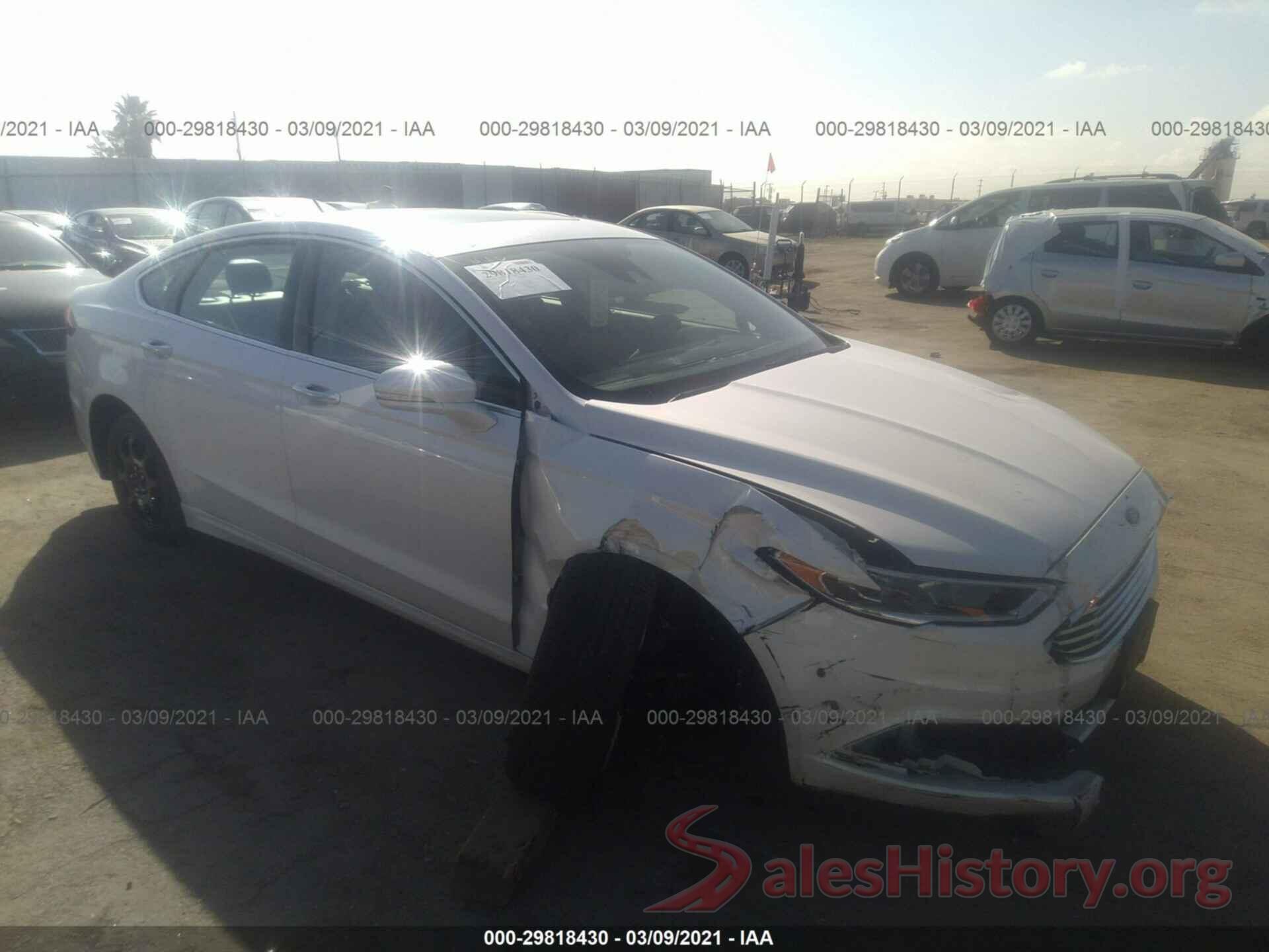 3FA6P0HD5JR167393 2018 FORD FUSION