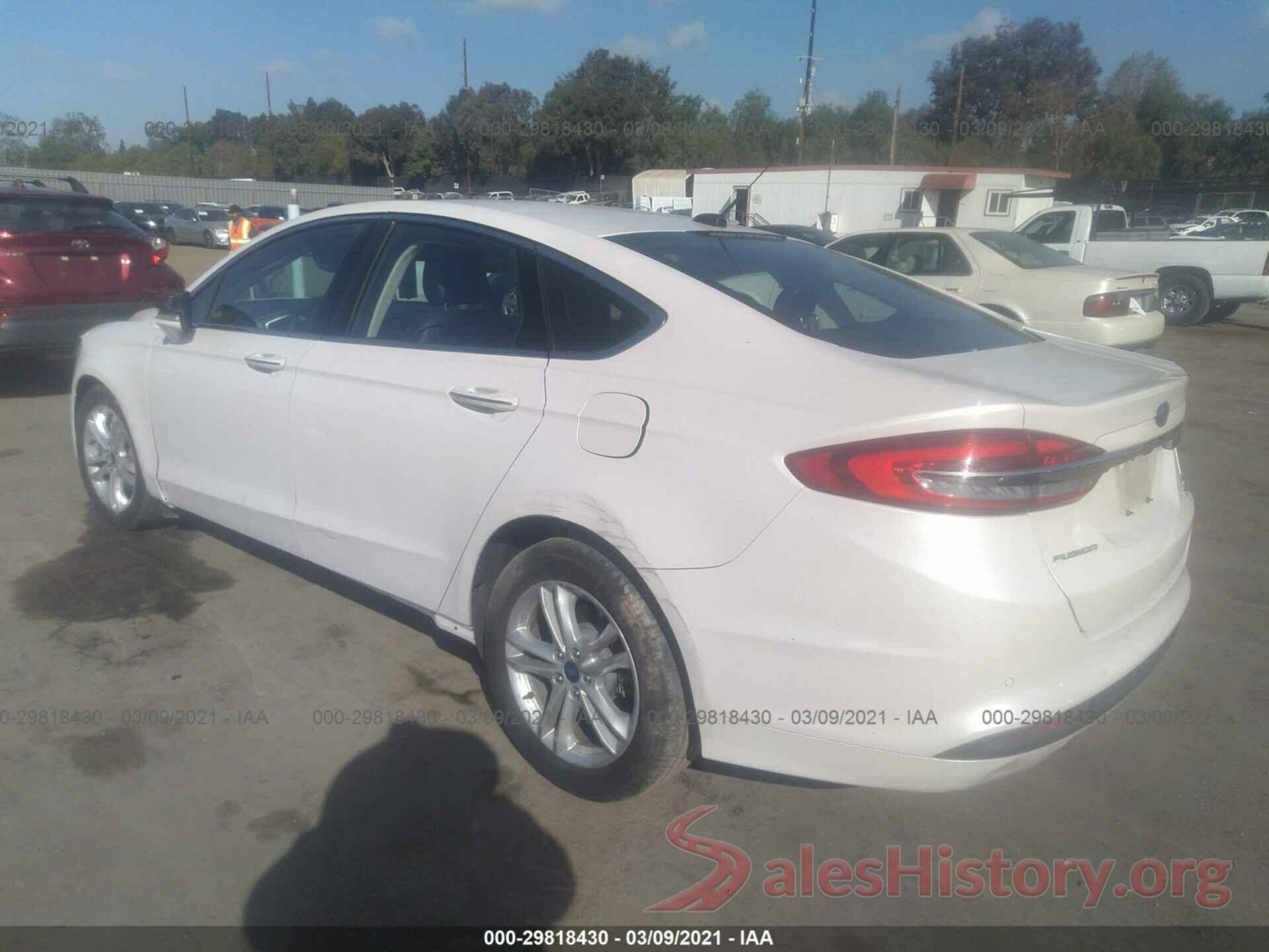 3FA6P0HD5JR167393 2018 FORD FUSION