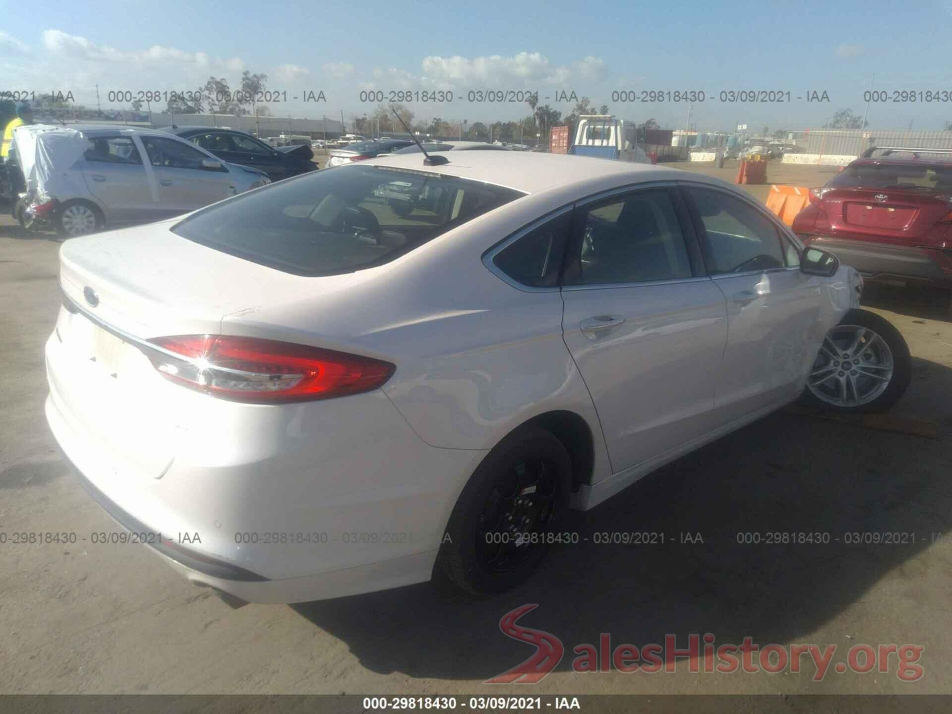 3FA6P0HD5JR167393 2018 FORD FUSION