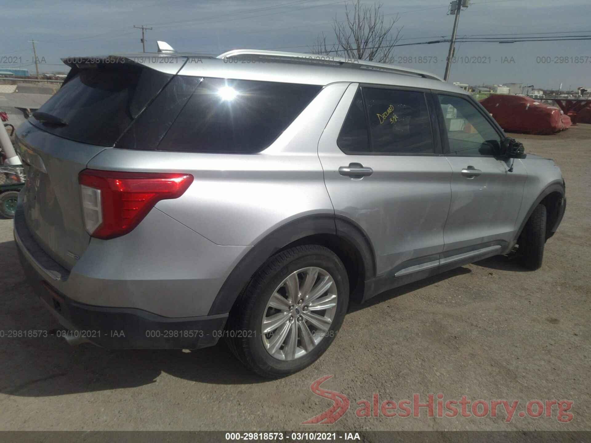 1FMSK8FH1LGB99775 2020 FORD EXPLORER