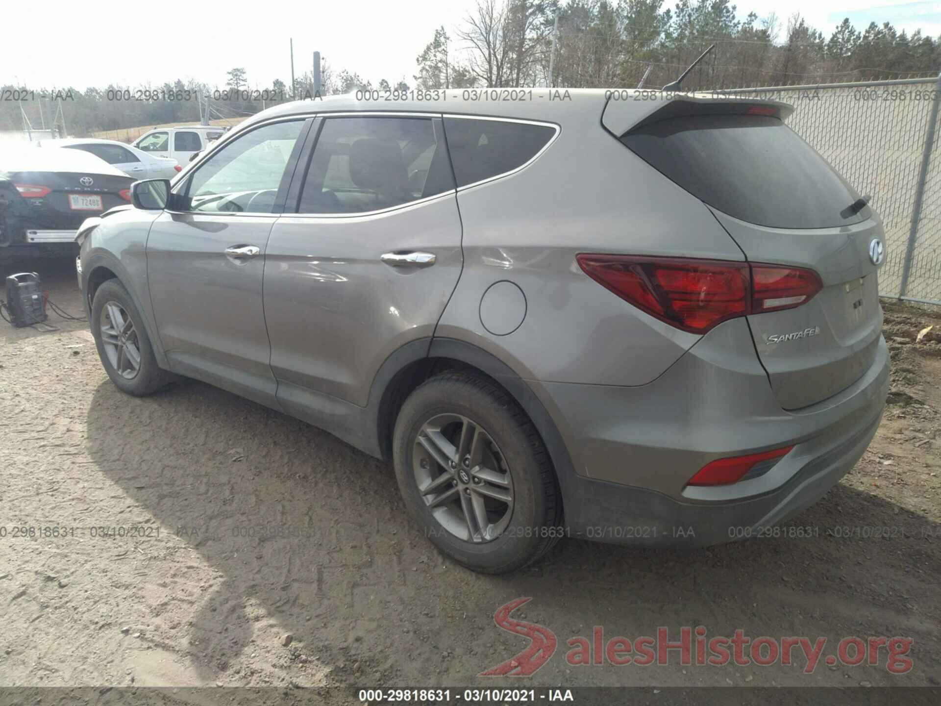 5XYZTDLB8JG572917 2018 HYUNDAI SANTA FE SPORT