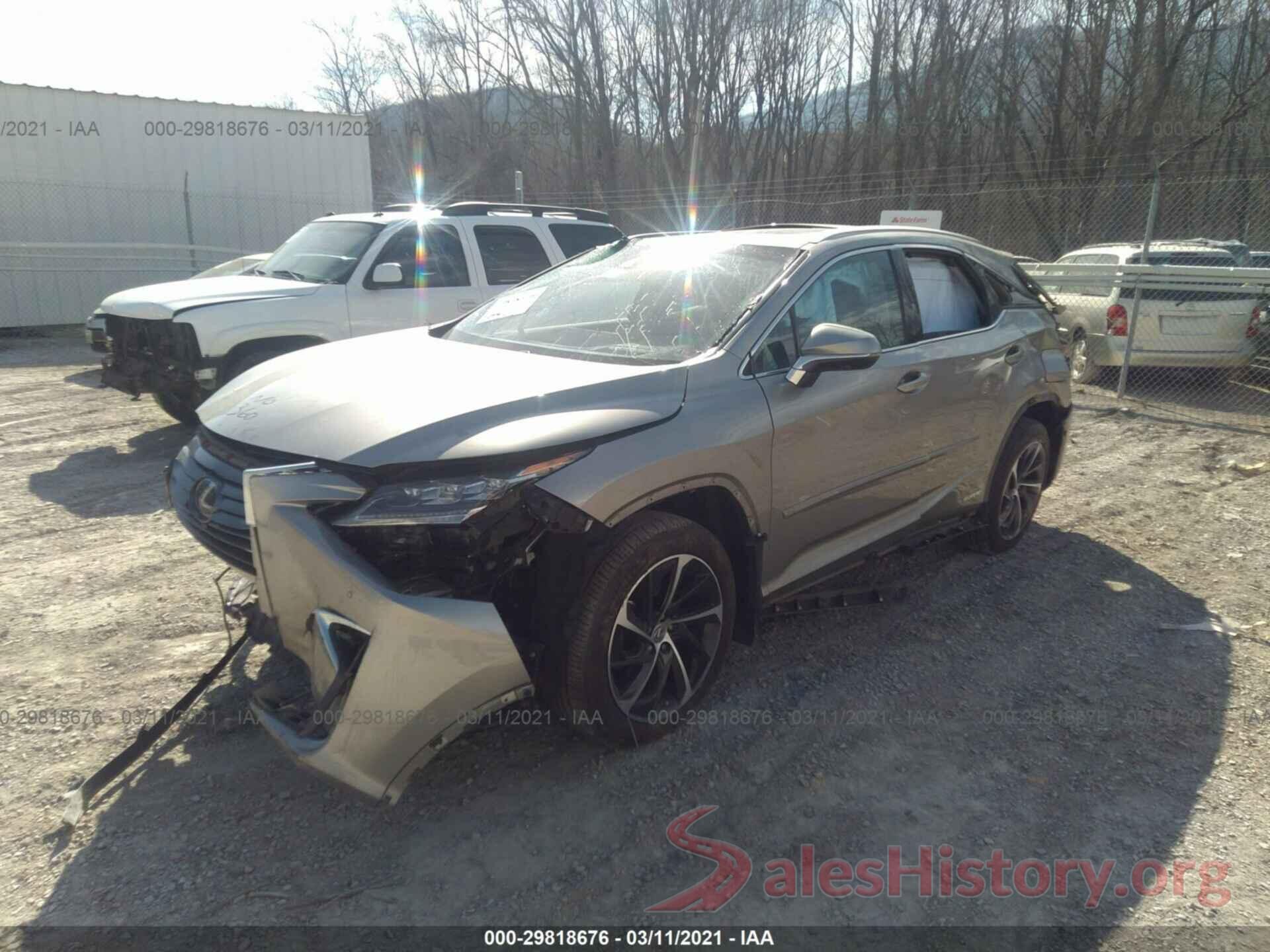 2T2BGMCA4HC013430 2017 LEXUS RX