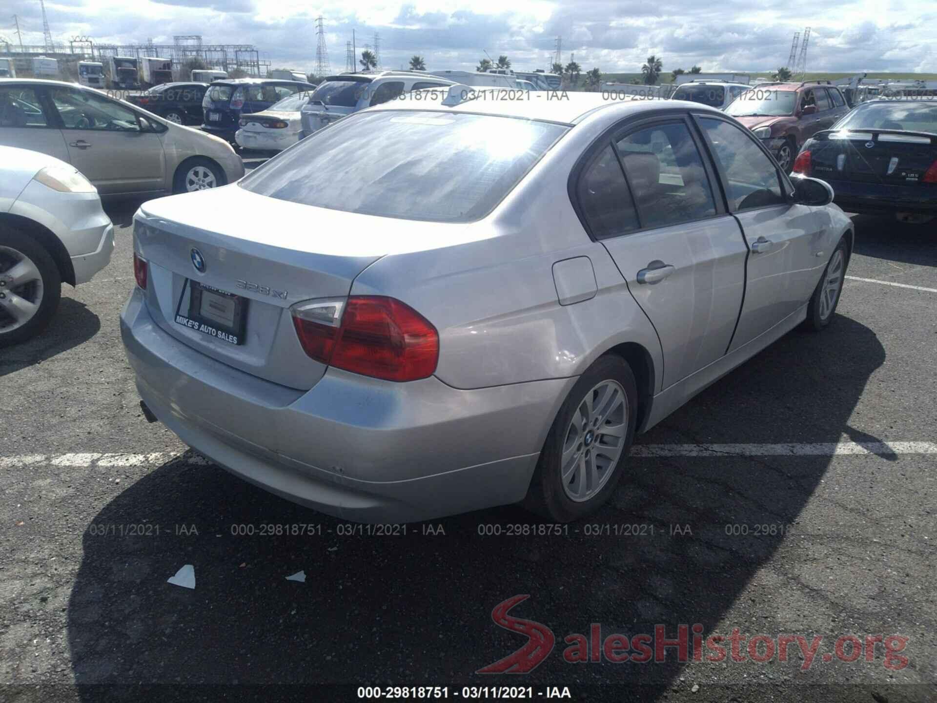 2HGFC1E57HH700103 2007 BMW 3 SERIES