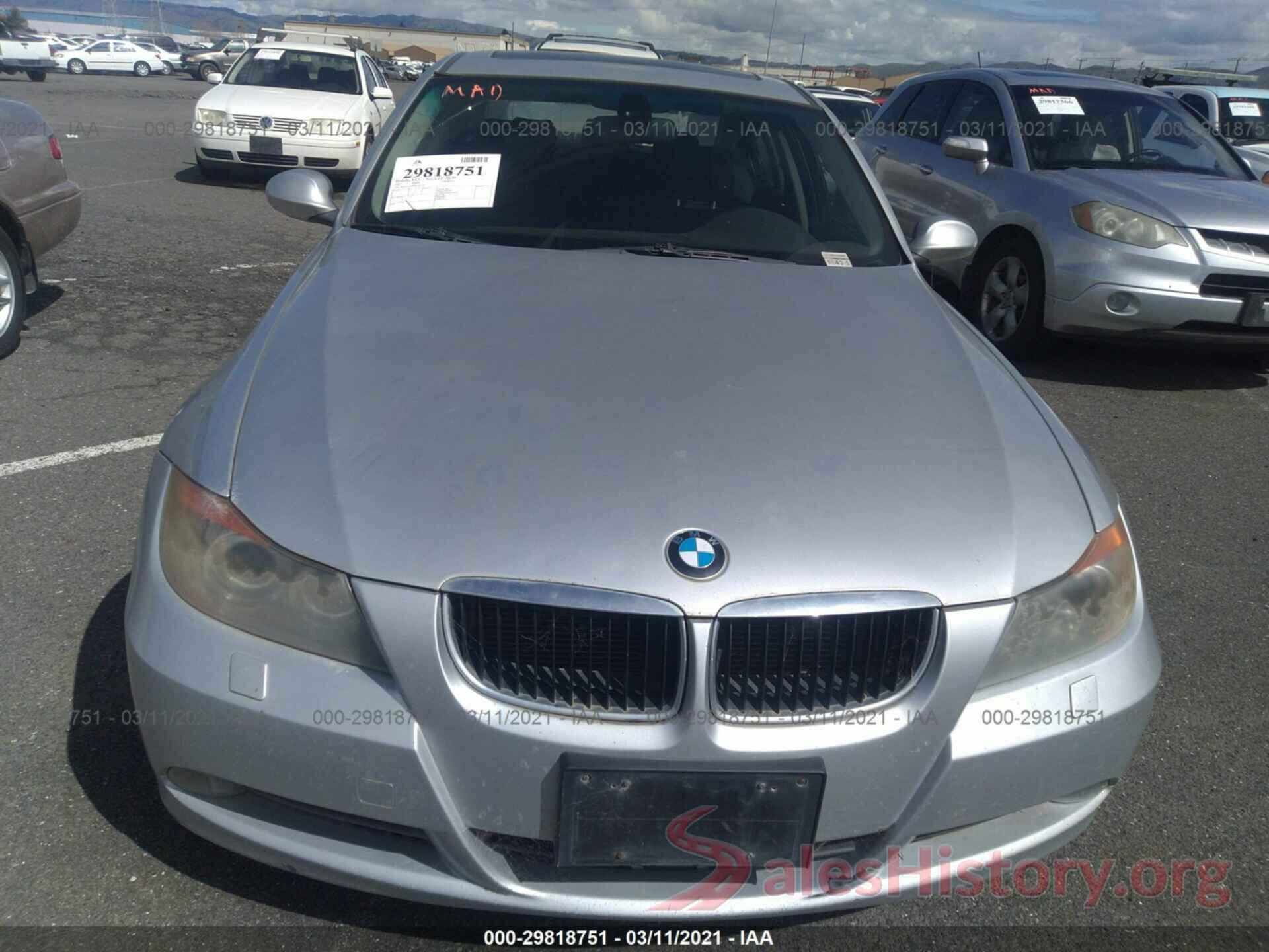 2HGFC1E57HH700103 2007 BMW 3 SERIES