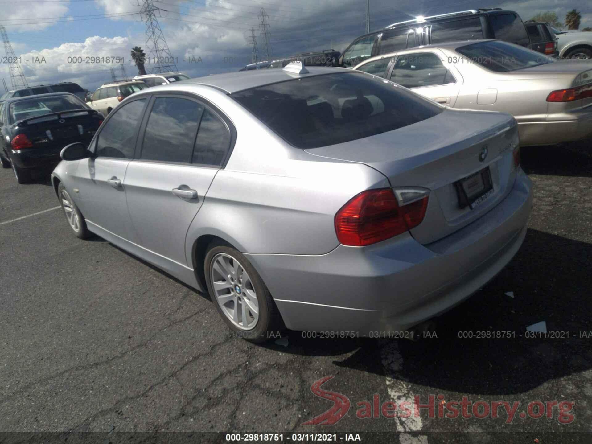 2HGFC1E57HH700103 2007 BMW 3 SERIES