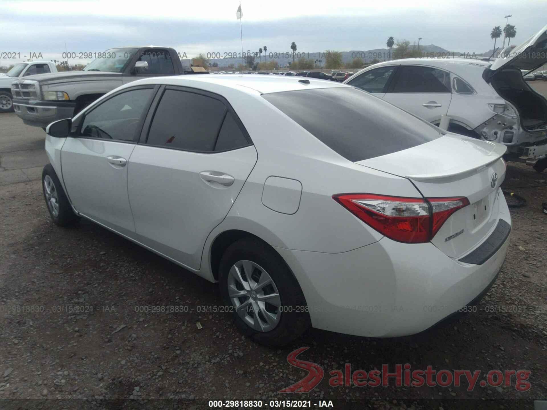 5YFBPRHE2GP468868 2016 TOYOTA COROLLA