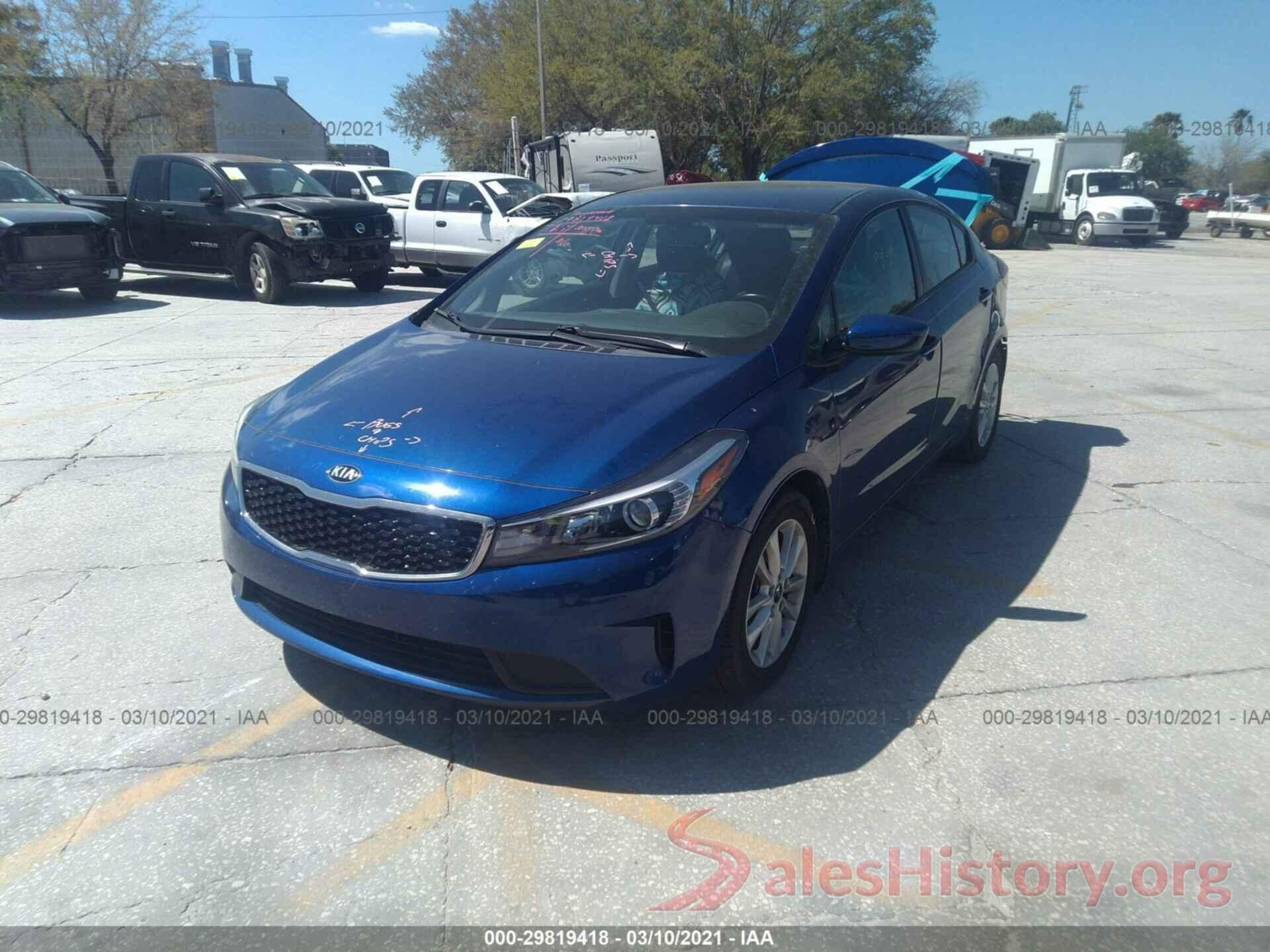 3KPFL4A76HE133613 2017 KIA FORTE