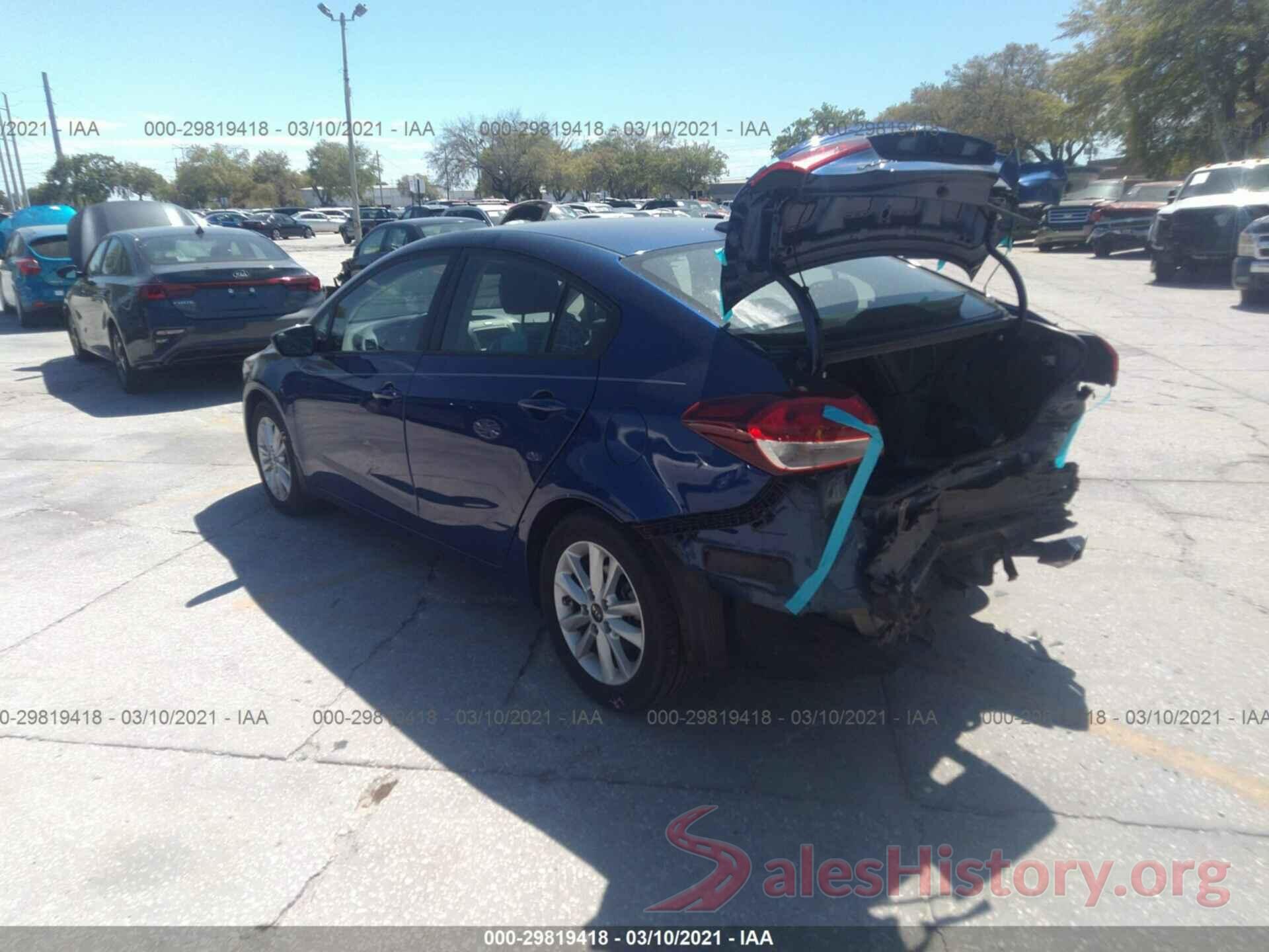 3KPFL4A76HE133613 2017 KIA FORTE