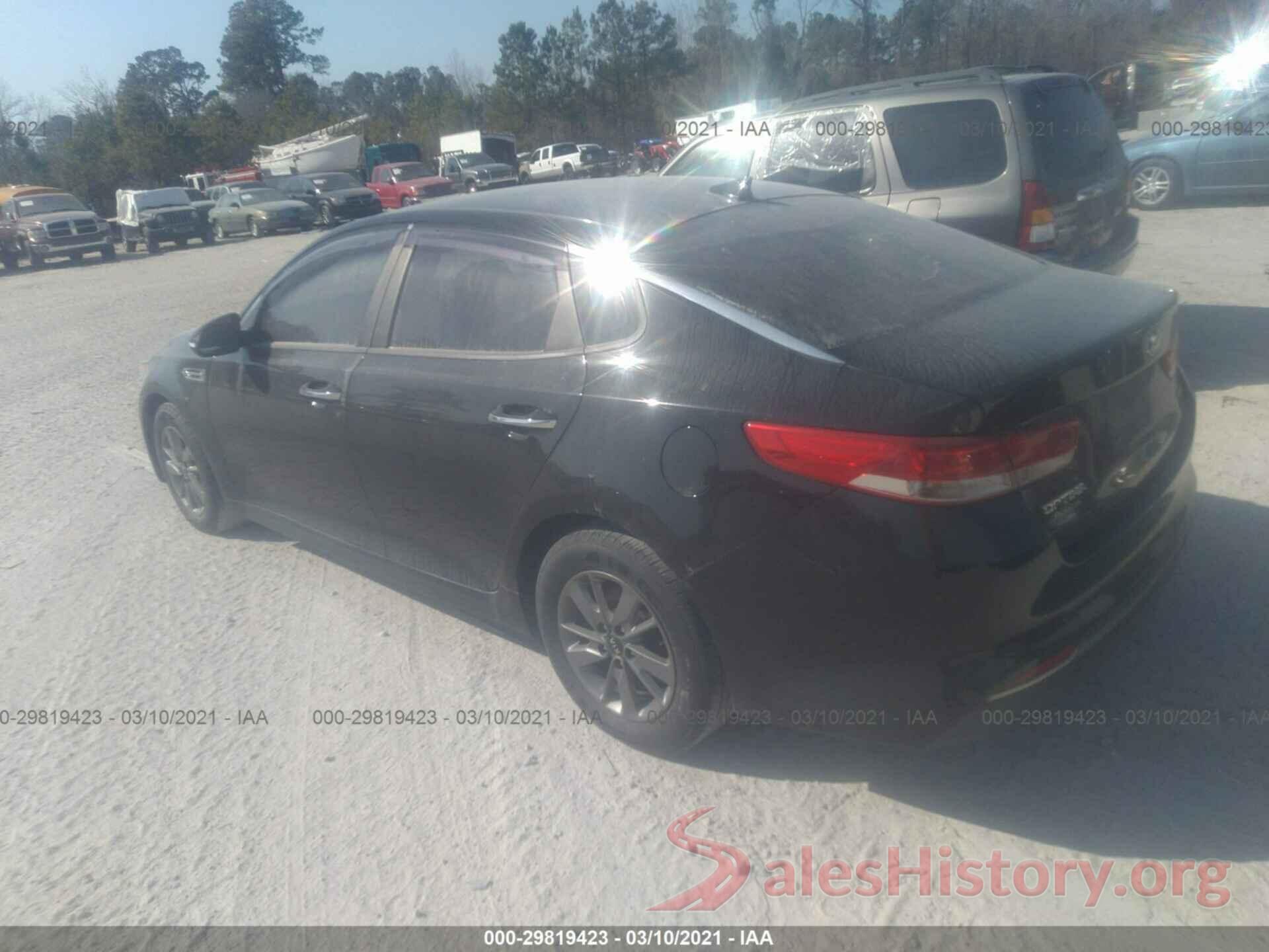 5XXGT4L15GG007519 2016 KIA OPTIMA