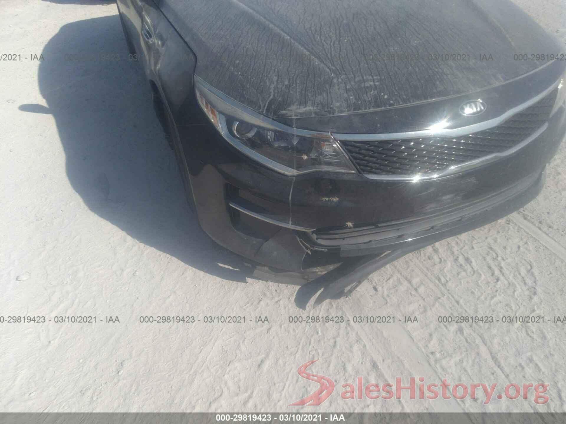 5XXGT4L15GG007519 2016 KIA OPTIMA