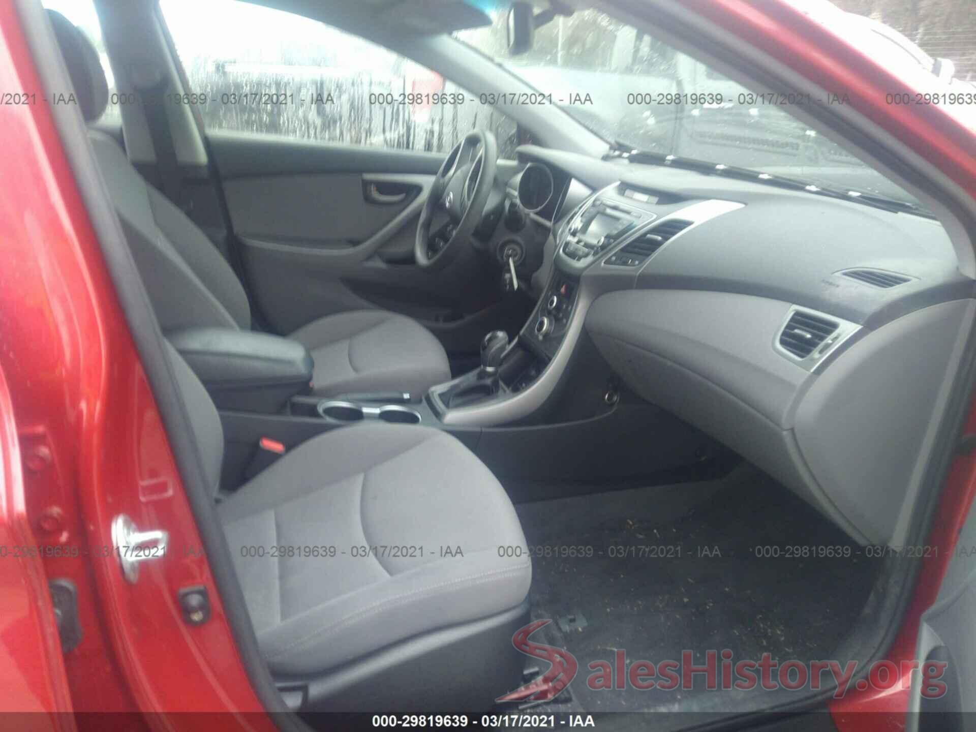 KMHDH4AE3GU541425 2016 HYUNDAI ELANTRA