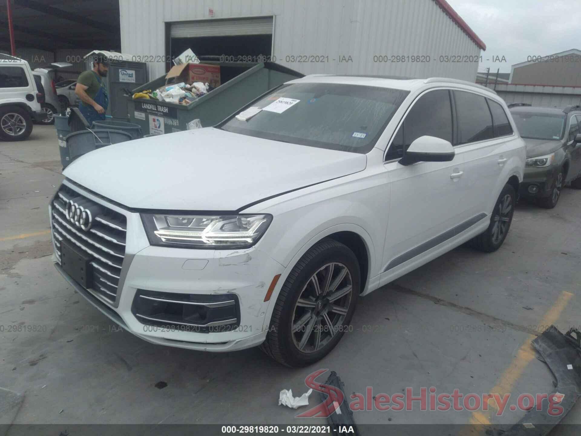 WA1LAAF7XKD040936 2019 AUDI Q7