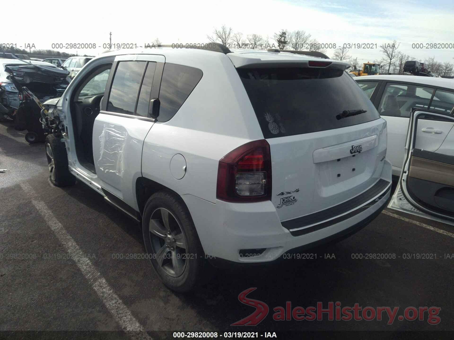 1C4NJDEB8HD139611 2017 JEEP COMPASS