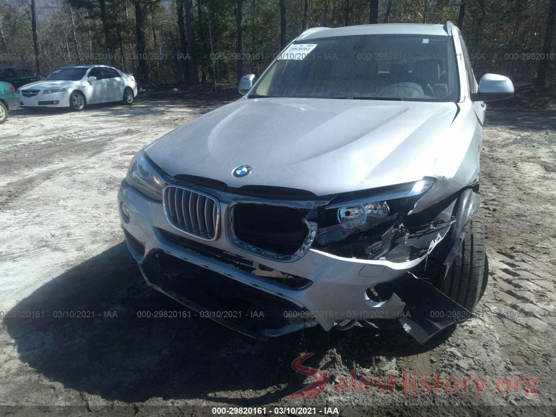 5UXWZ7C5XH0U47154 2017 BMW X3