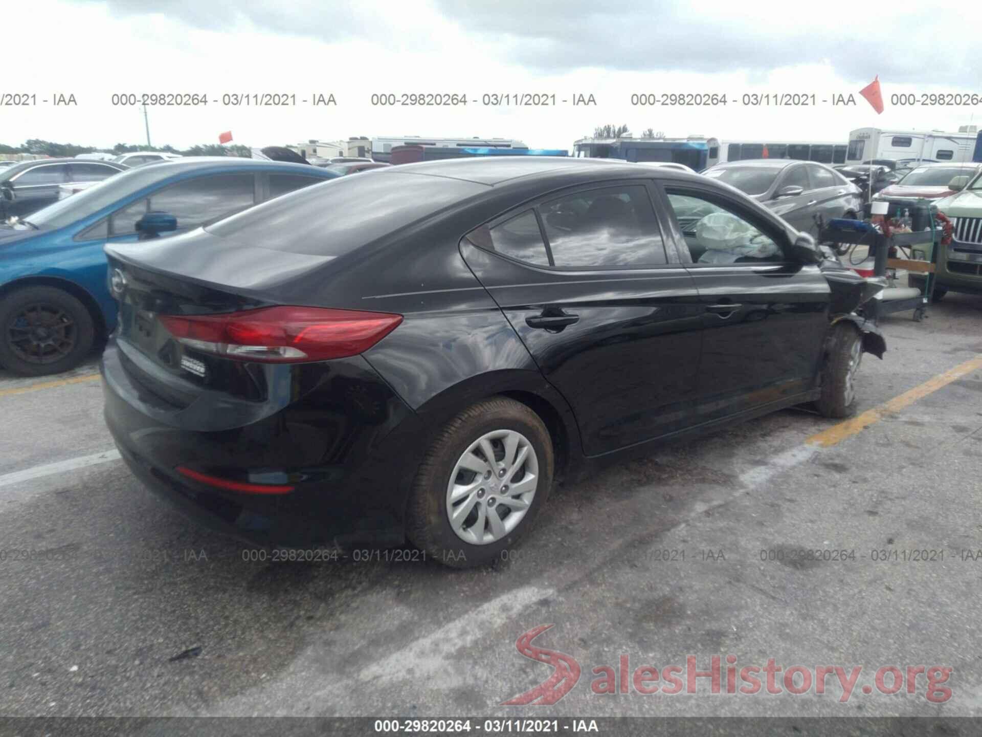 5NPD74LF6JH221479 2018 HYUNDAI ELANTRA