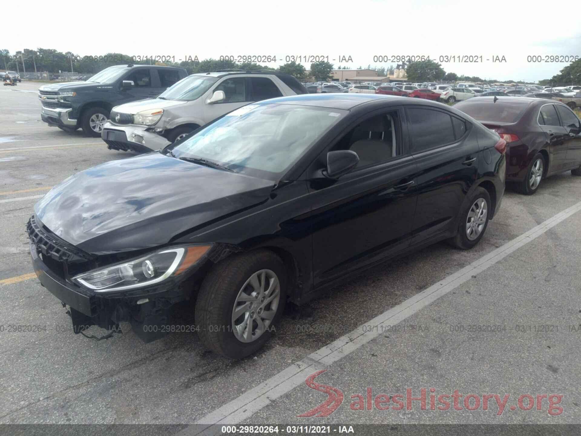 5NPD74LF6JH221479 2018 HYUNDAI ELANTRA