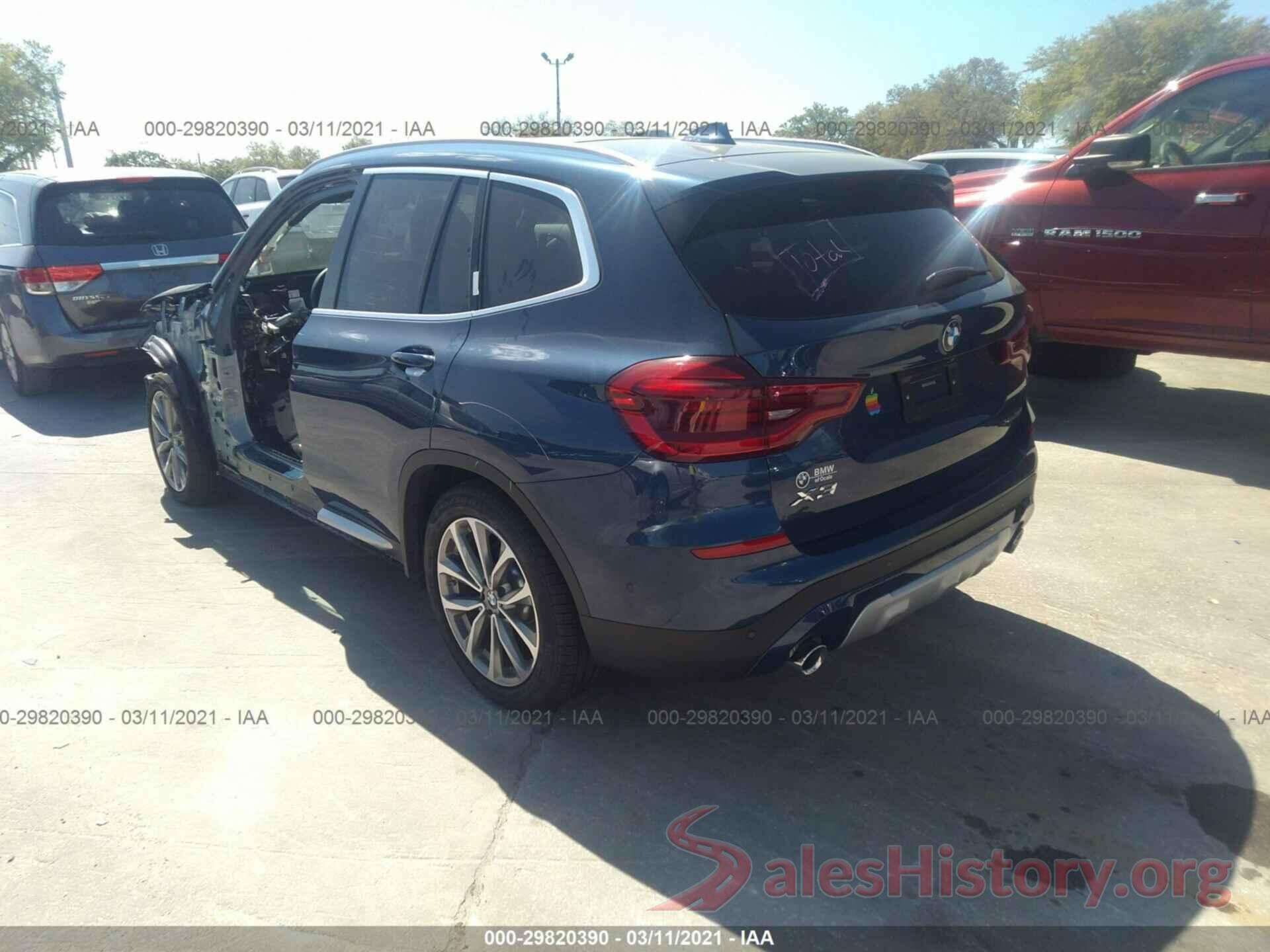 5UXTR7C5XKLR49946 2019 BMW X3