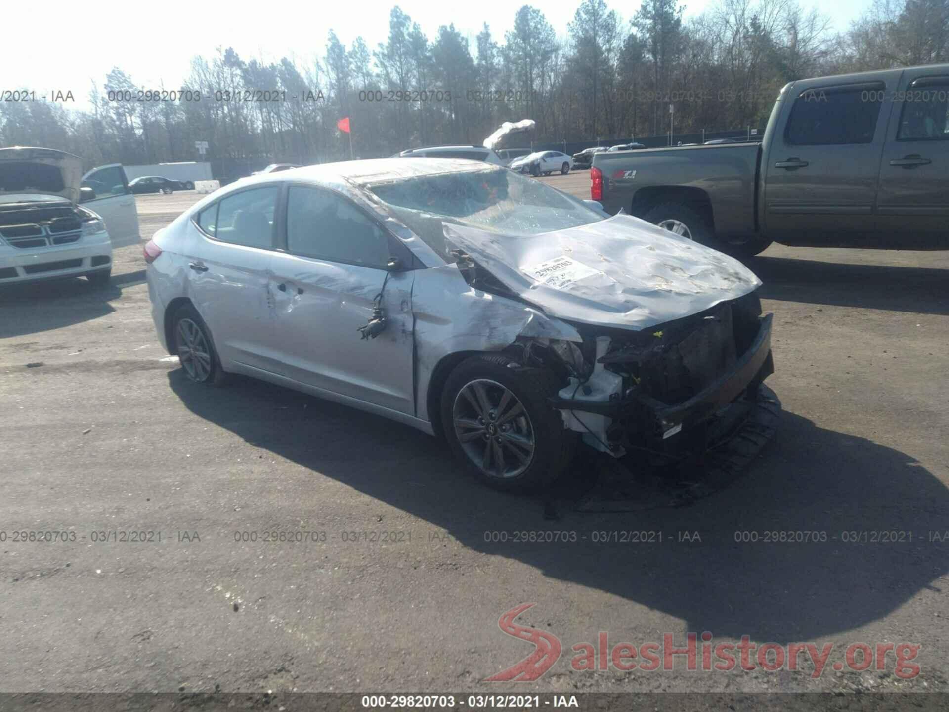 5NPD84LF8JH251306 2018 HYUNDAI ELANTRA