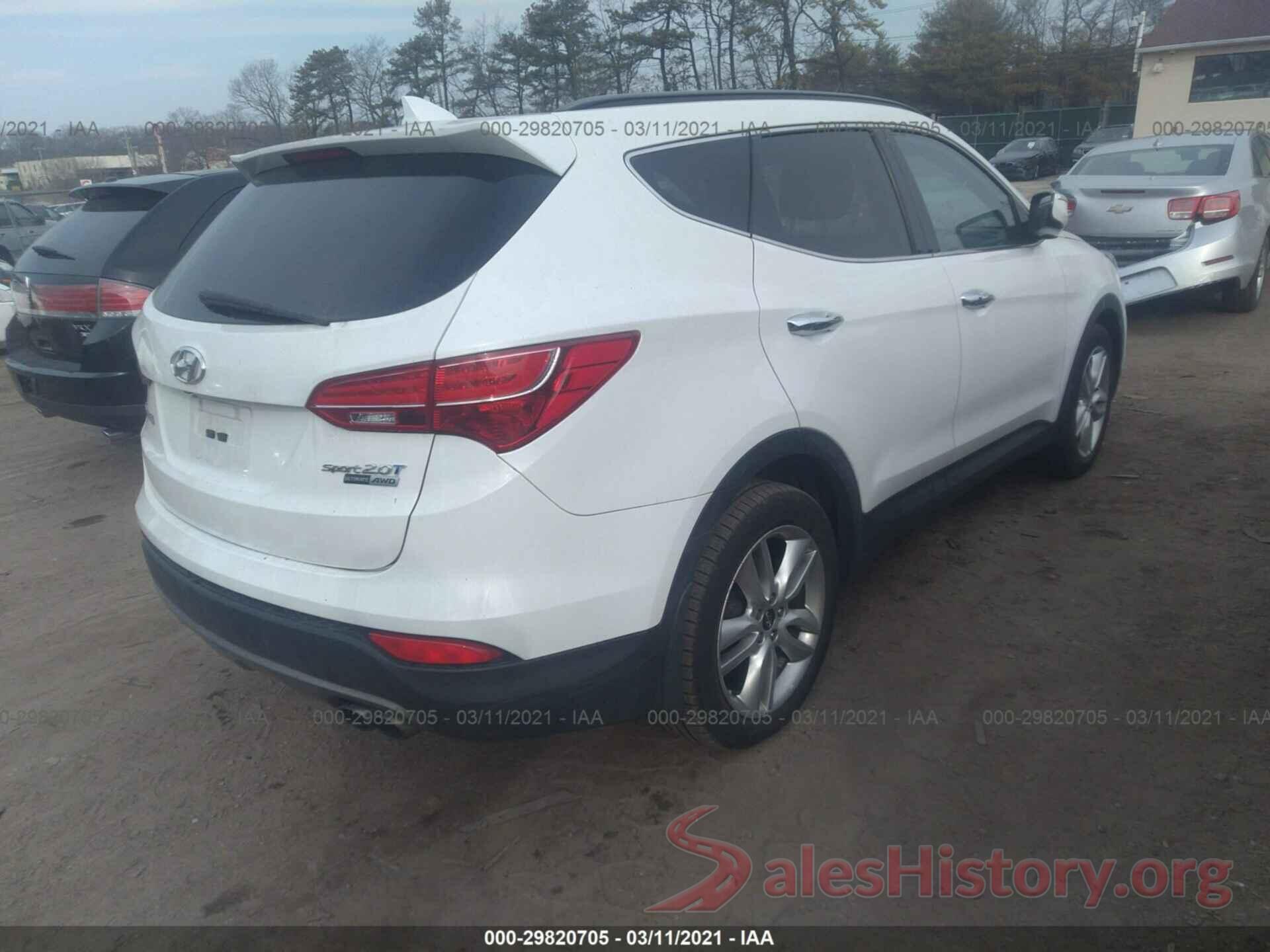 5XYZWDLA1GG308980 2016 HYUNDAI SANTA FE SPORT