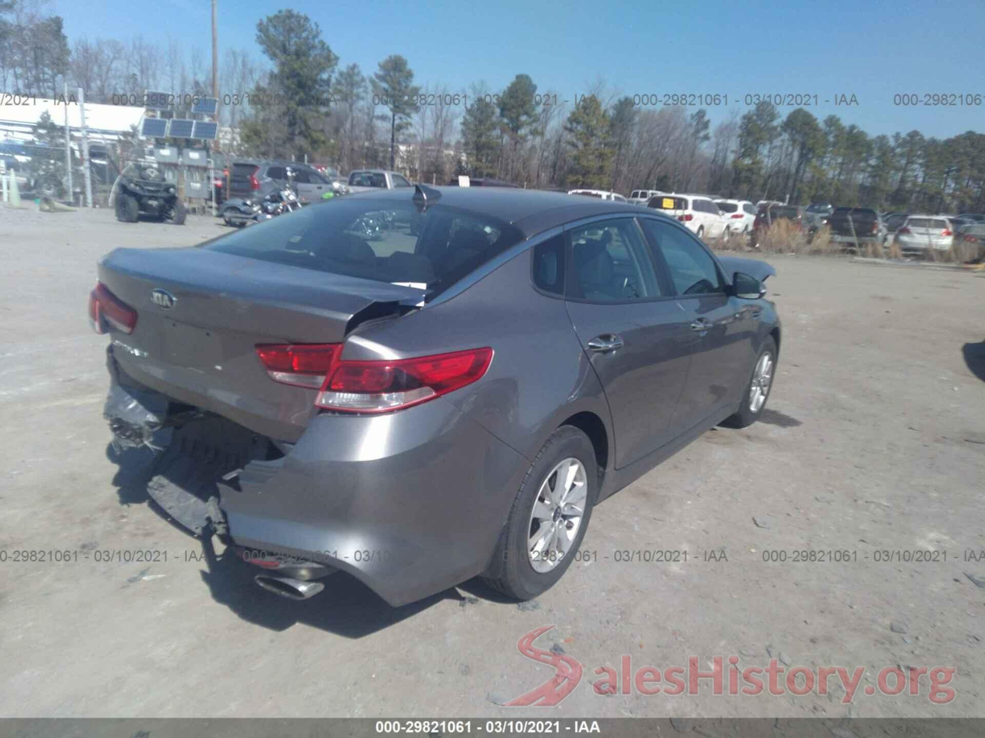 5XXGT4L33GG078672 2016 KIA OPTIMA