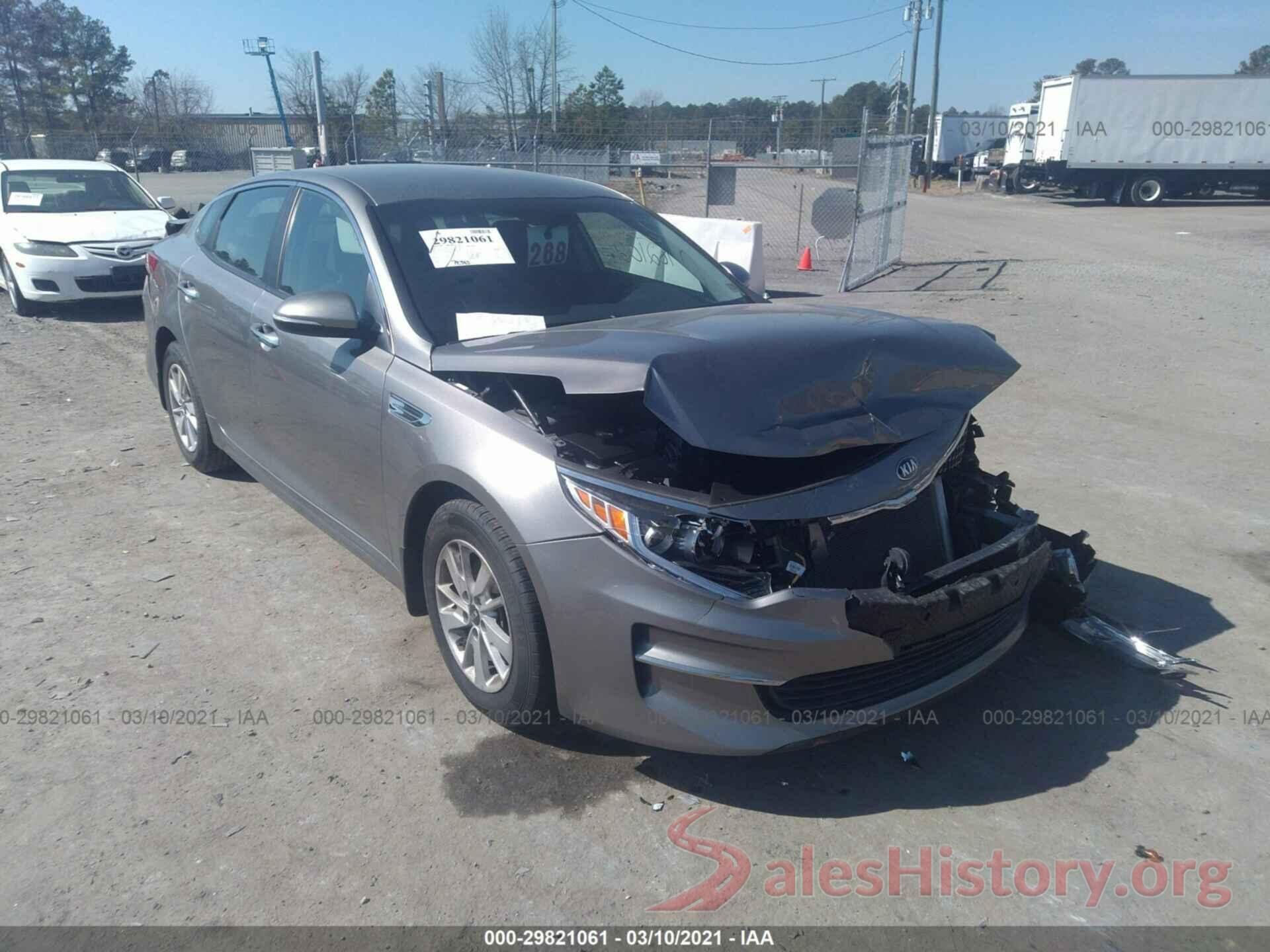 5XXGT4L33GG078672 2016 KIA OPTIMA