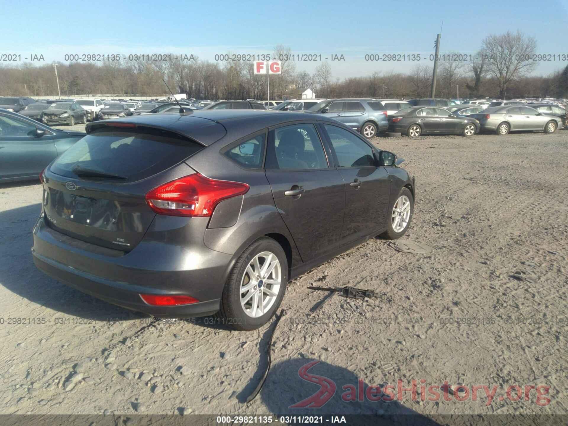 1FADP3K22GL270505 2016 FORD FOCUS