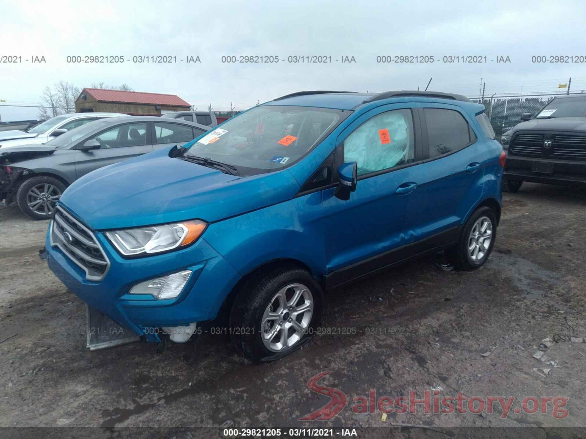 MAJ6S3GLXLC330419 2020 FORD ECOSPORT