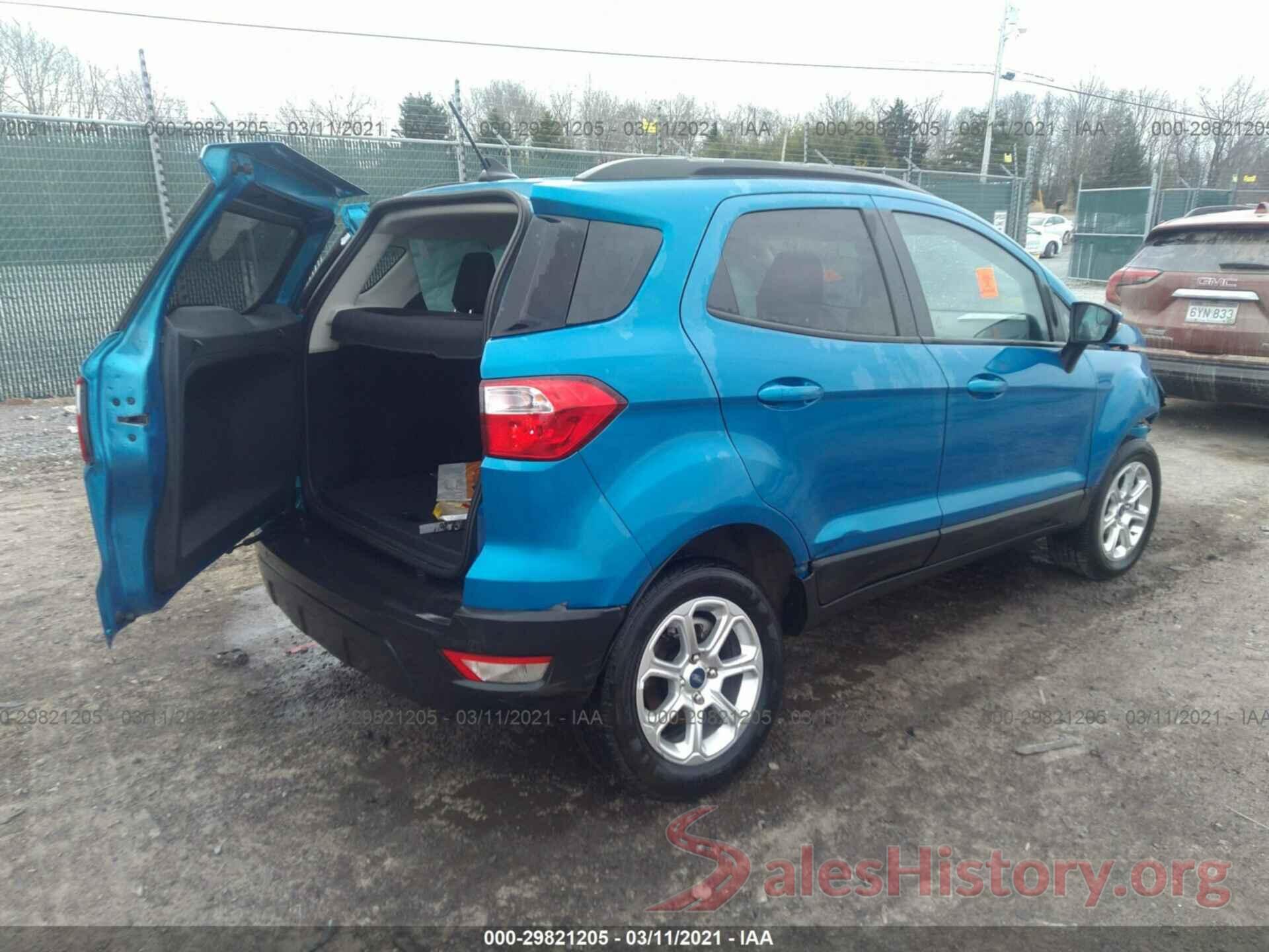 MAJ6S3GLXLC330419 2020 FORD ECOSPORT